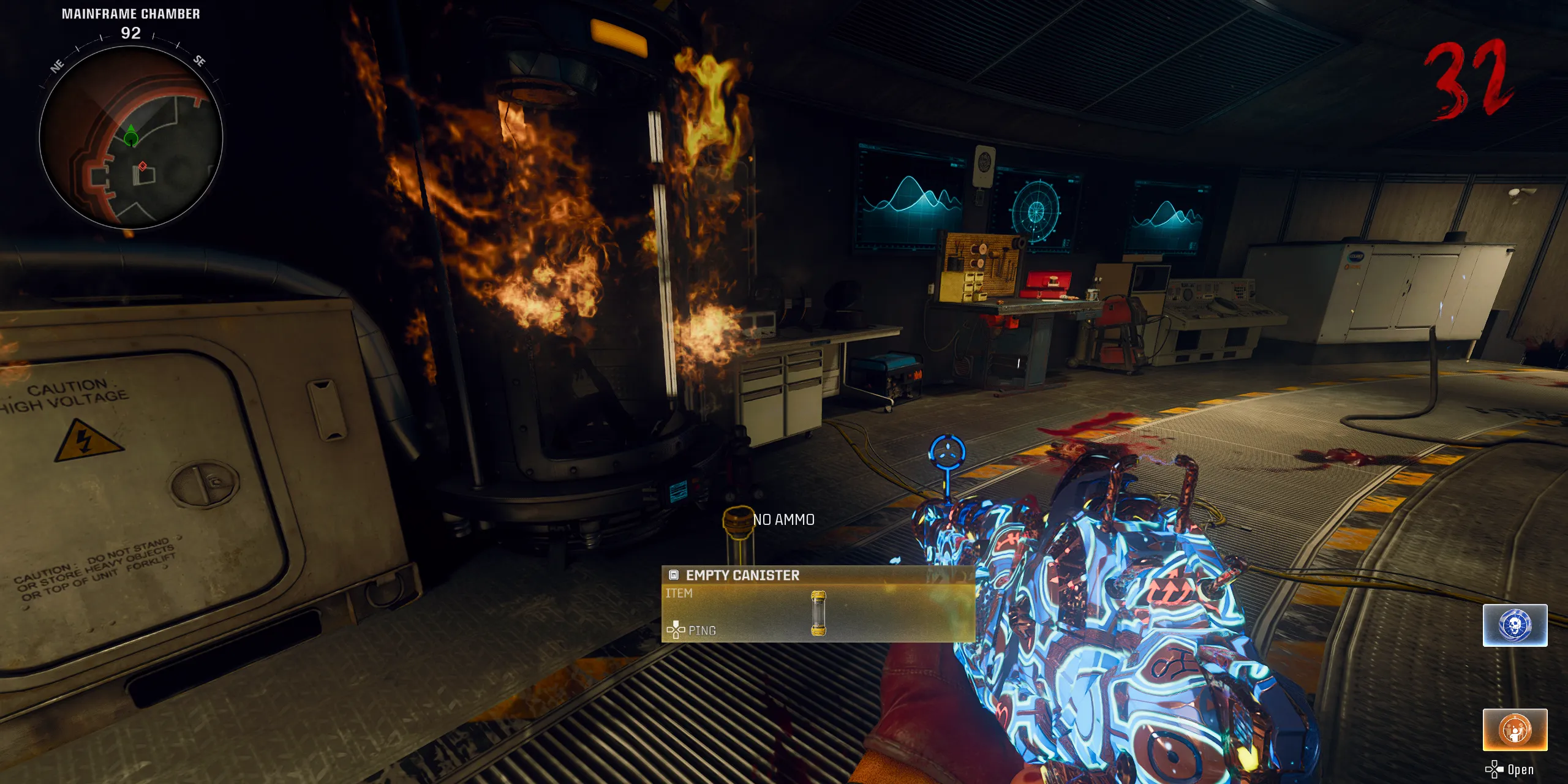 Acquiring Empty Canister