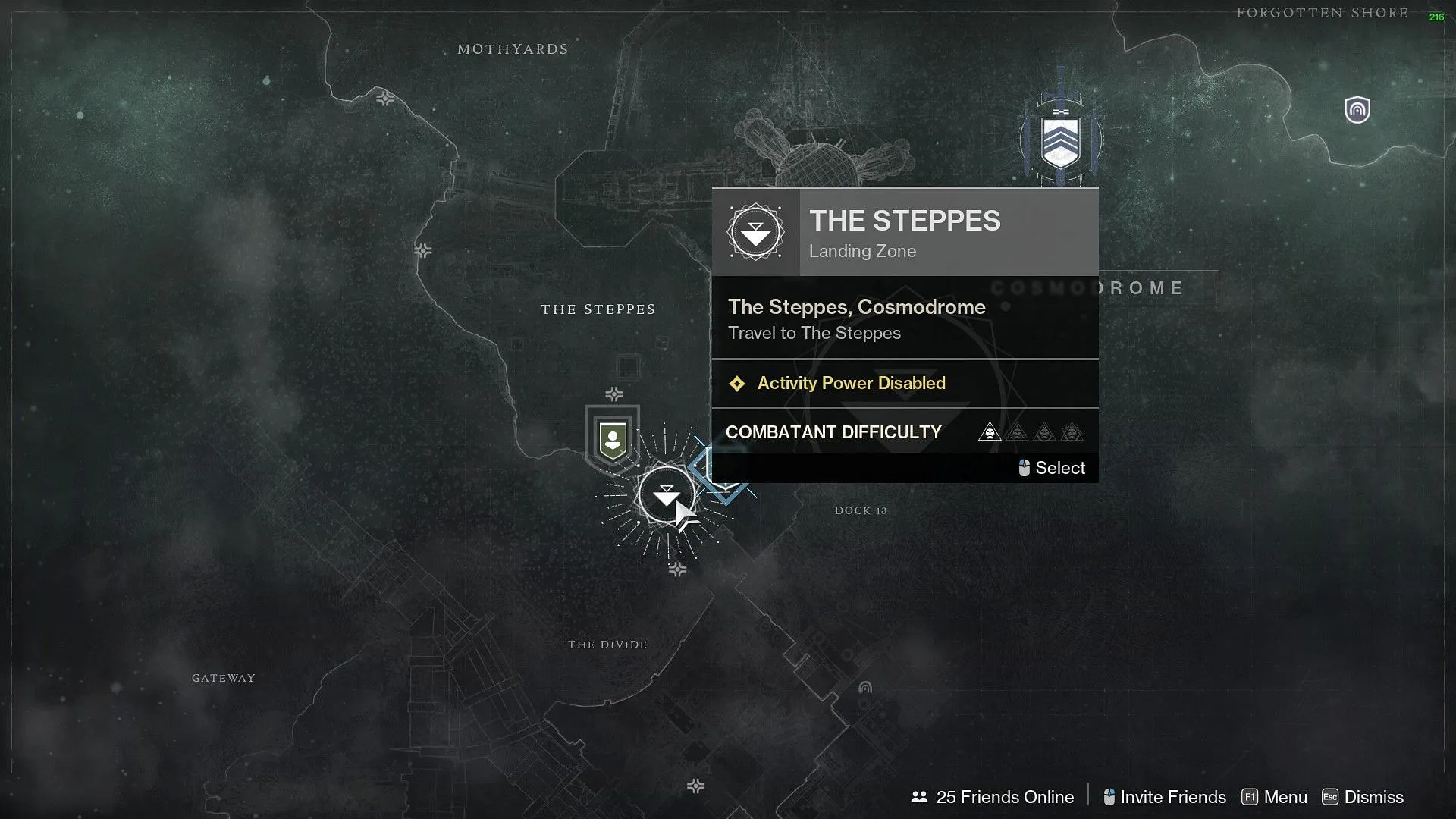 The Steppes waypoint in Destiny 2 (Image via Bungie) The Steppes waypoint in Destiny 2 (Image via Bungie)
