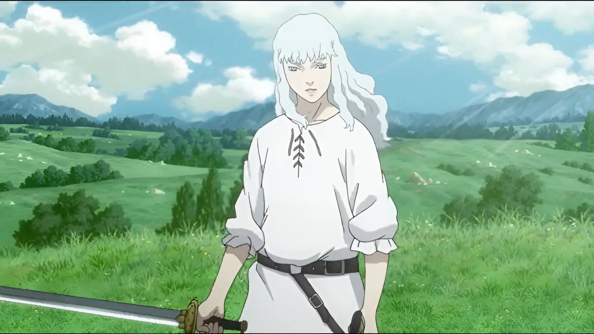 A still of Griffith (Image via OLM) A still of Griffith (Image via OLM)
