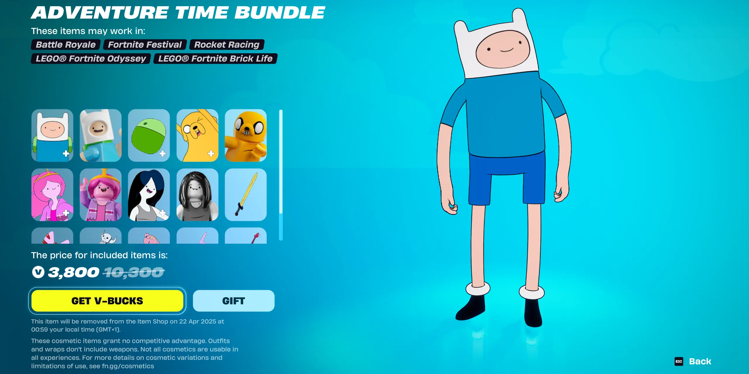 Adventure Time x Fortnite Collaboration Adventure Time x Fortnite Collaboration