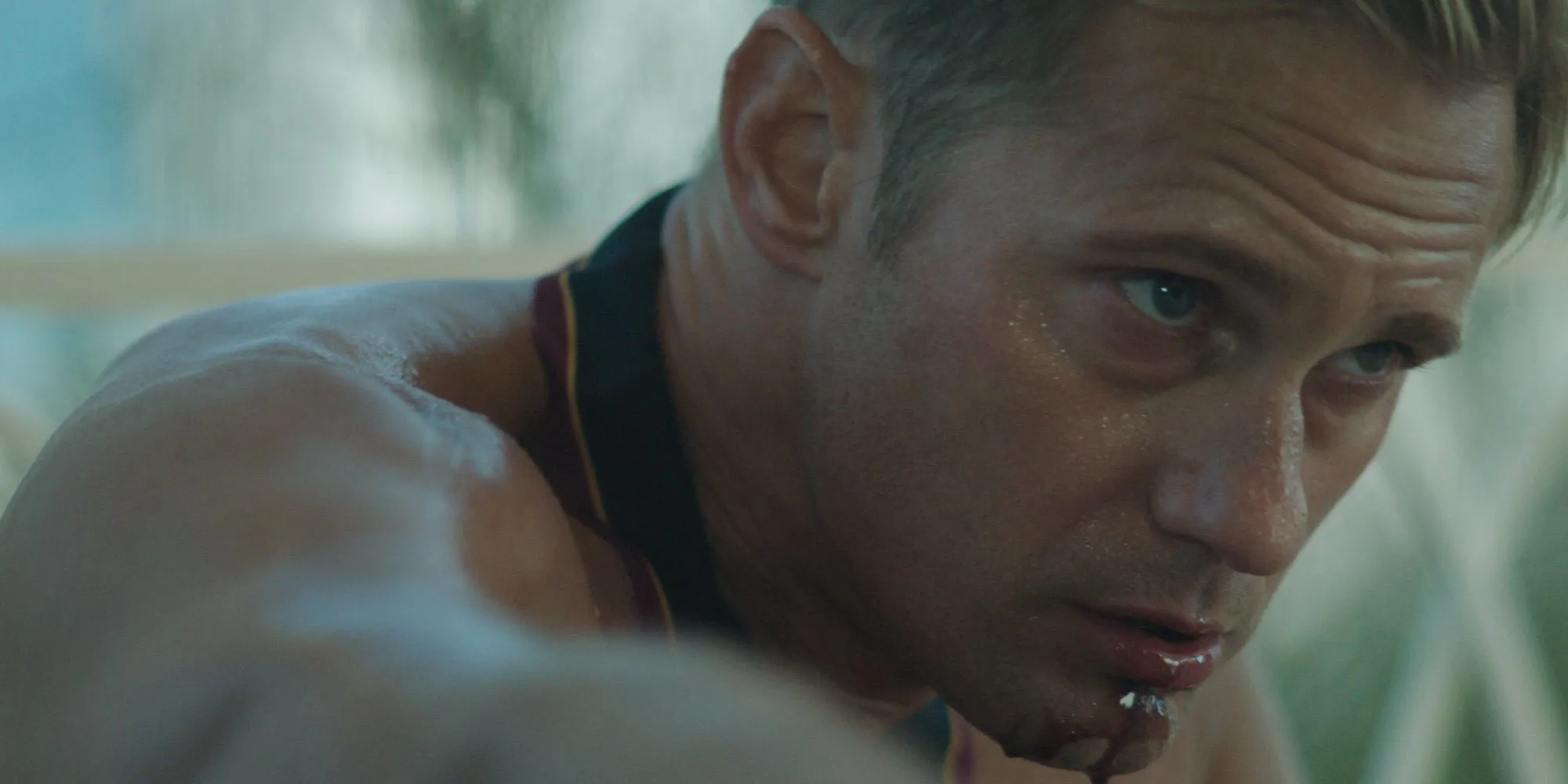 Alexander Skarsgård in Infinity Pool