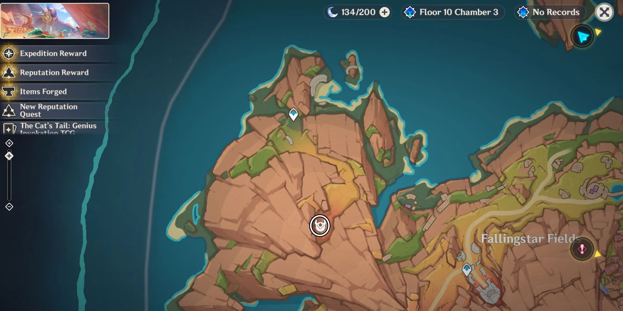 The Peak Local Legend Location in Genshin Impact The Peak Local Legend Location in Genshin Impact