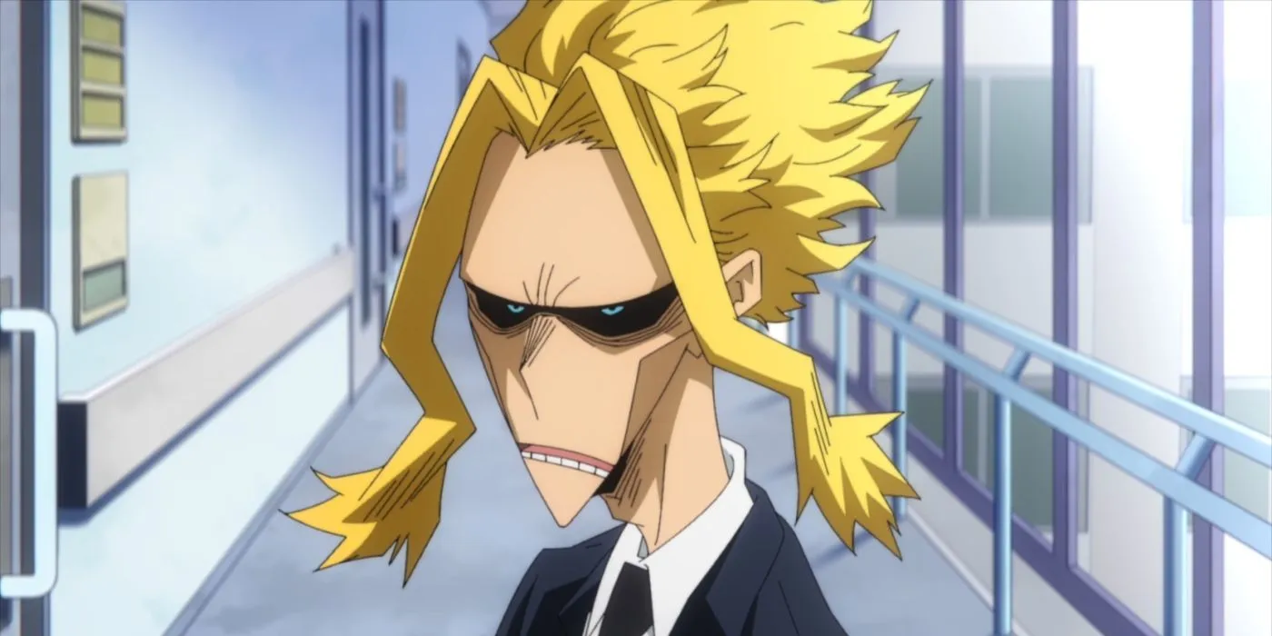 All Might in true form