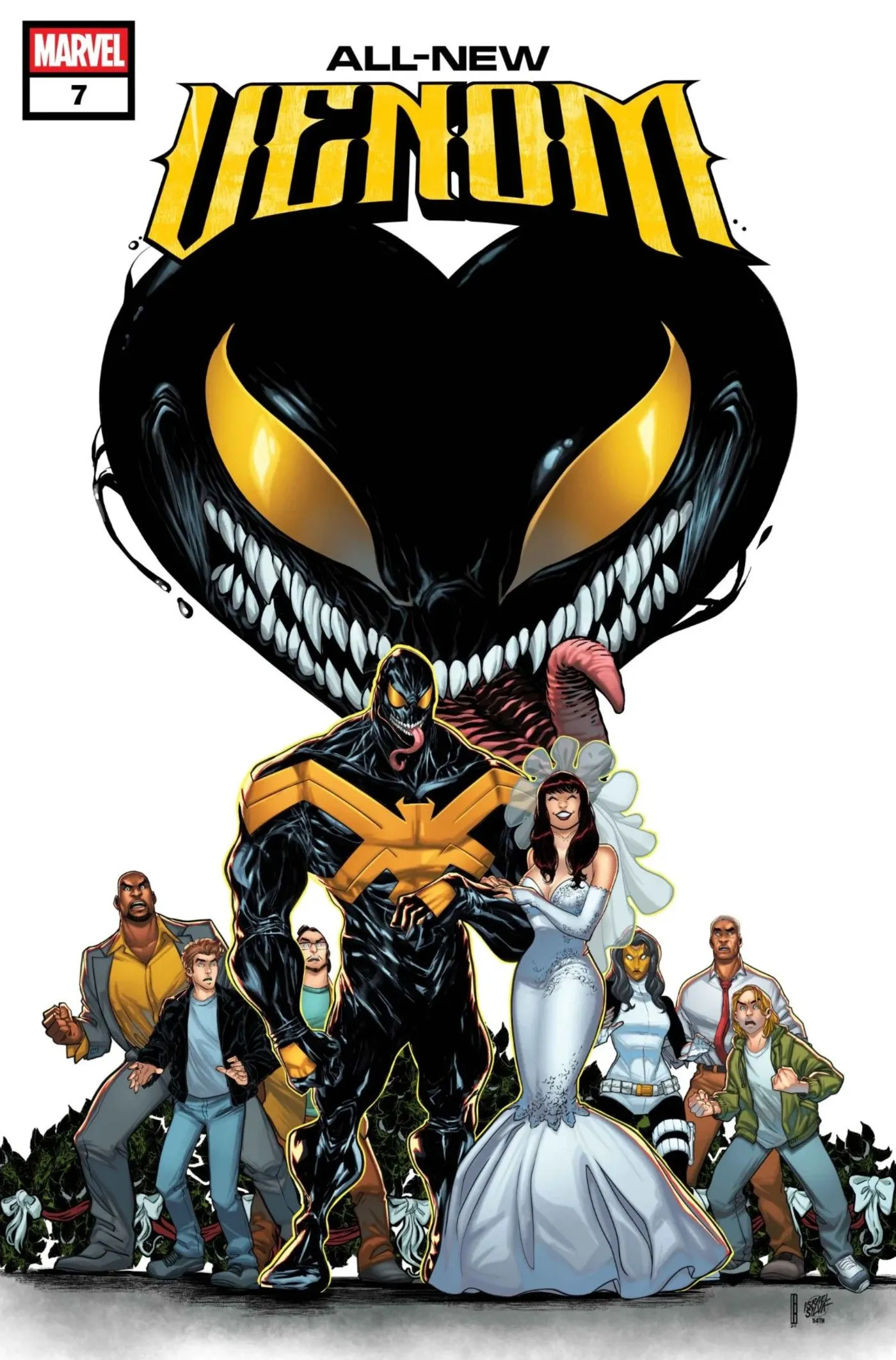 All-New Venom #7 Variant Cover by David Baldeon
