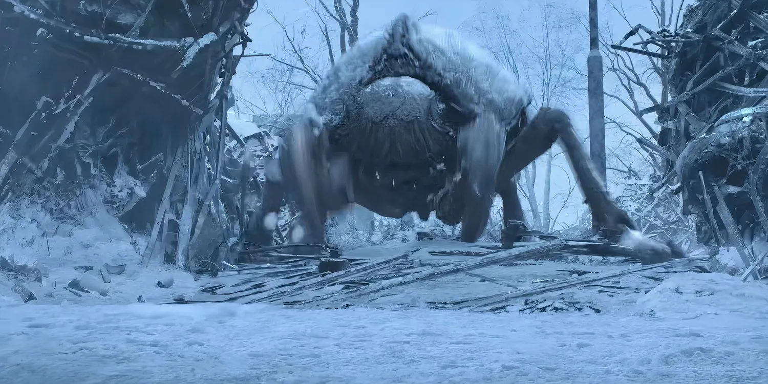 Alien spider from The Eternaut
