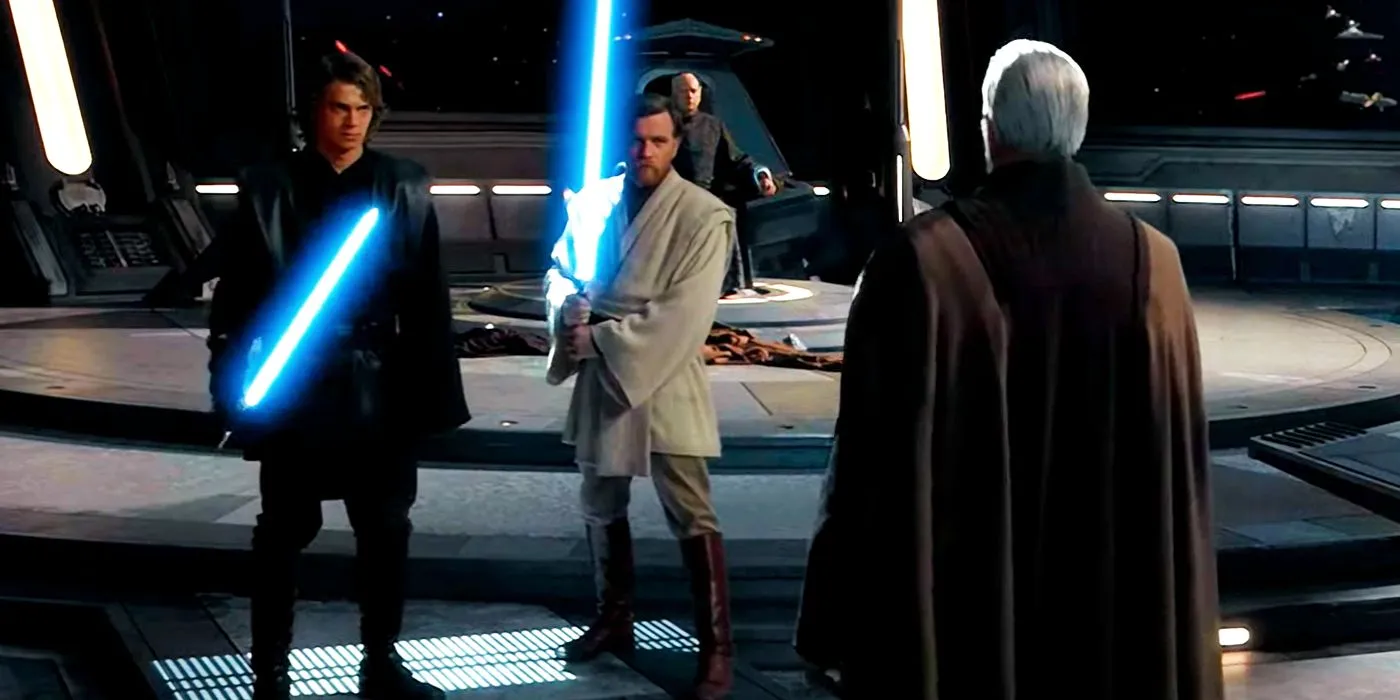 Obi-Wan vs Anakin