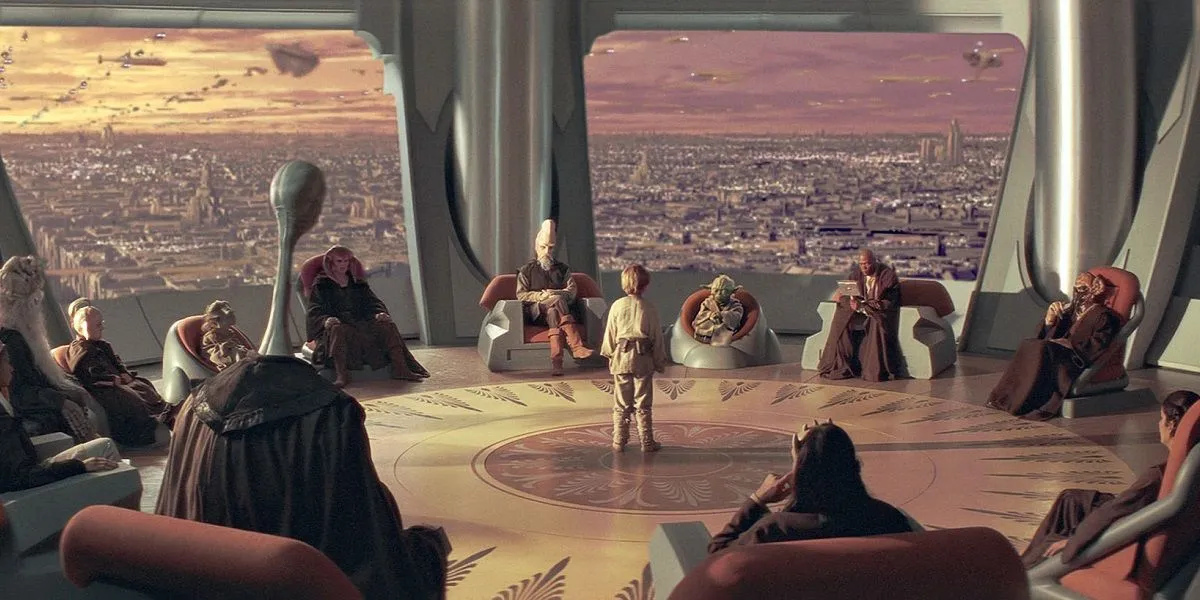 Anakin Skywalker at Jedi Council Anakin Skywalker at Jedi Council