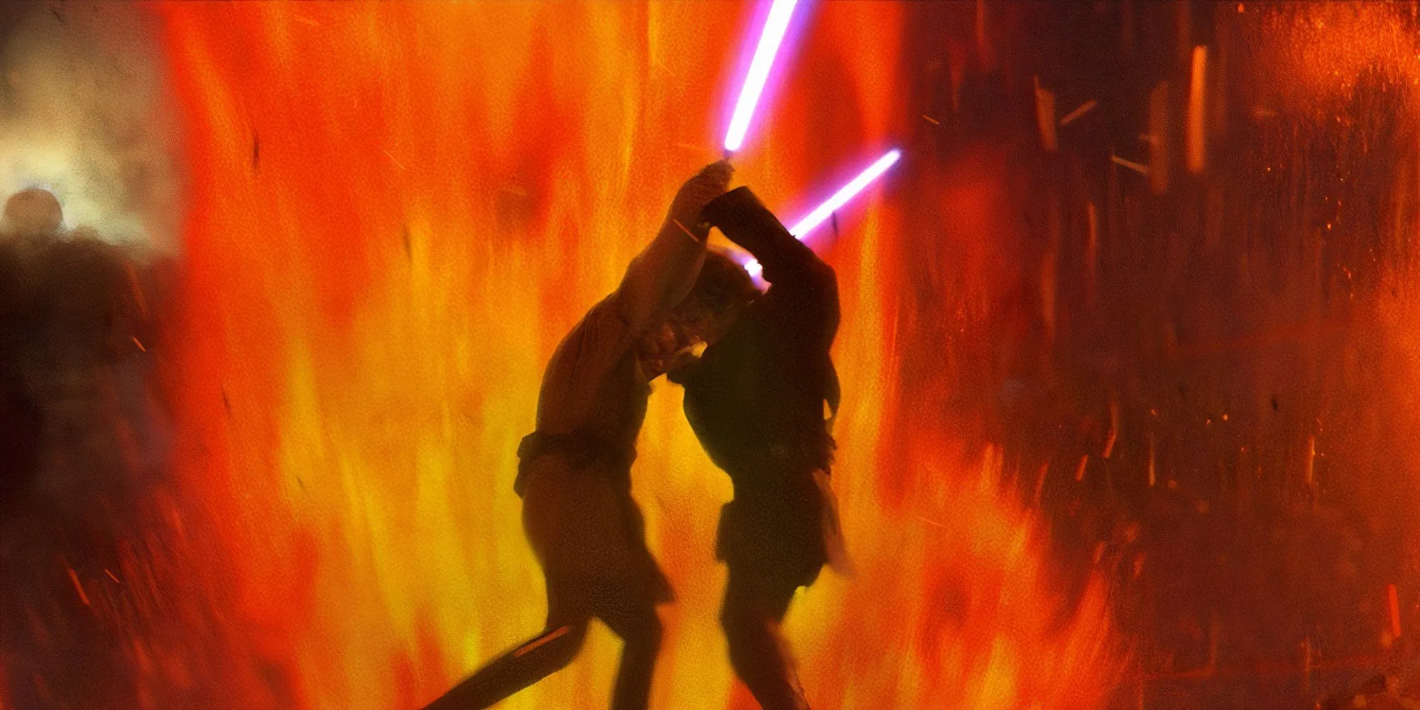 Anakin vs Obi-Wan