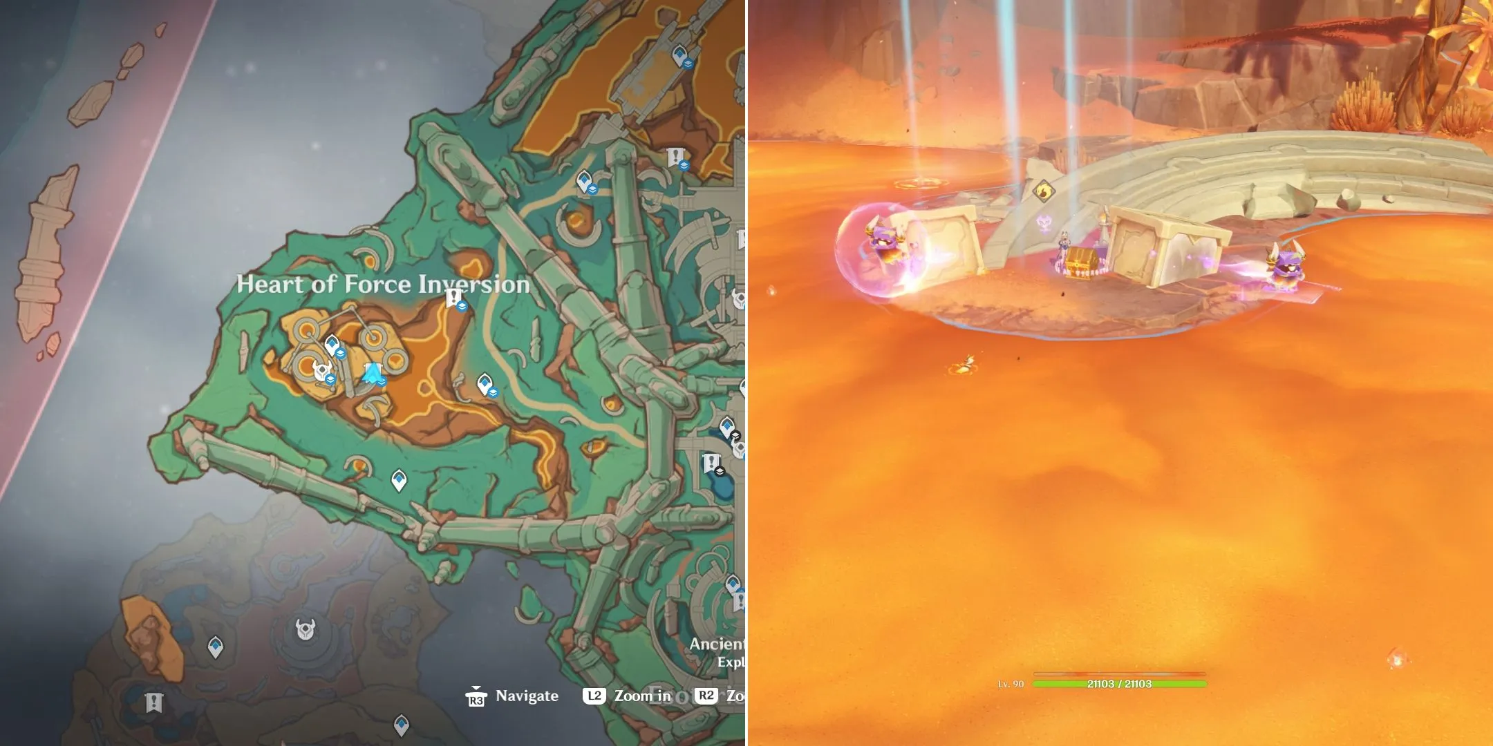 Location of Precious Chest #12 in Ancient Sacred Mountain Location of Precious Chest #12 in Ancient Sacred Mountain