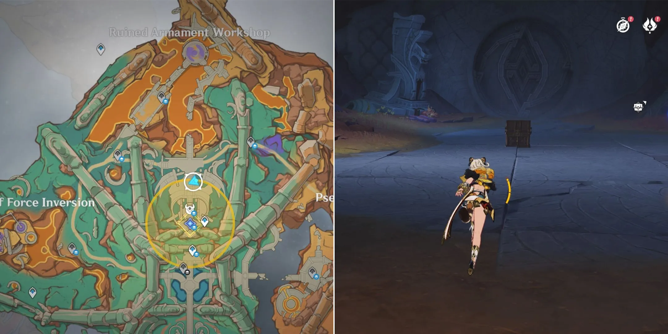Location of Precious Chest #2 in Ancient Sacred Mountain Location of Precious Chest #2 in Ancient Sacred Mountain