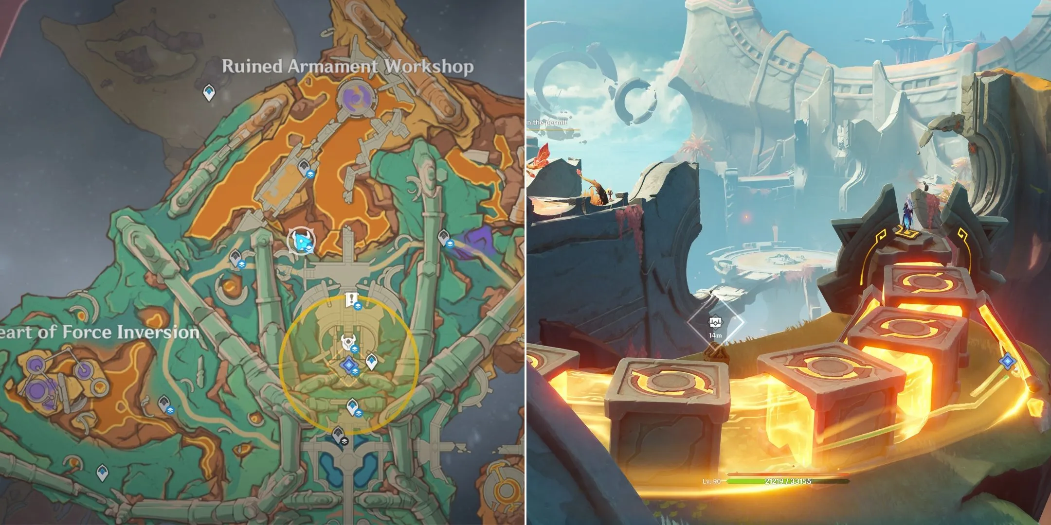 Location of Precious Chest #3 in Ancient Sacred Mountain Location of Precious Chest #3 in Ancient Sacred Mountain