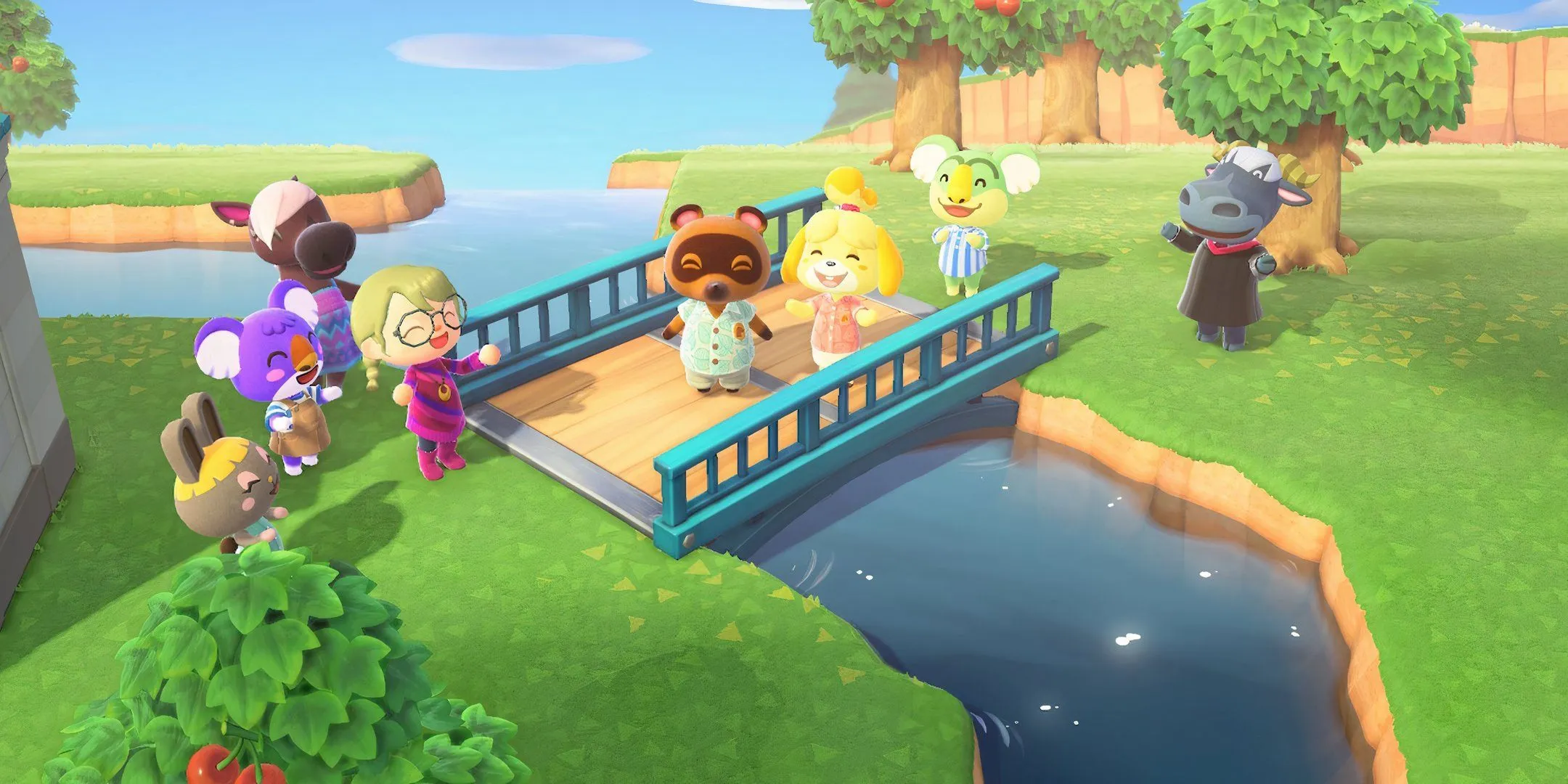 Animal Crossing New Horizons celebration Animal Crossing New Horizons celebration