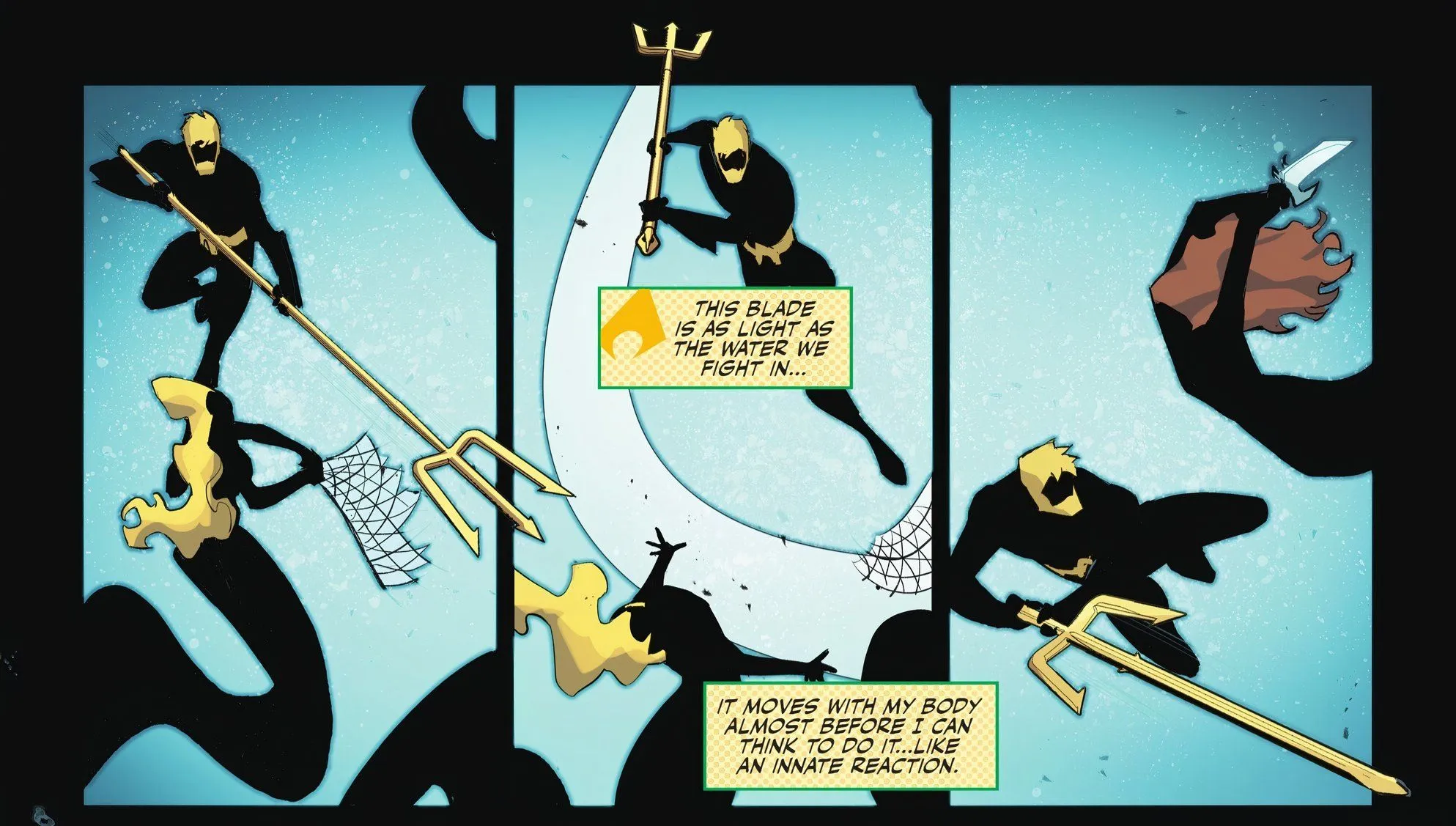 Aquaman Trilance Saber Switching Forms DC Aquaman Trilance Saber Switching Forms DC