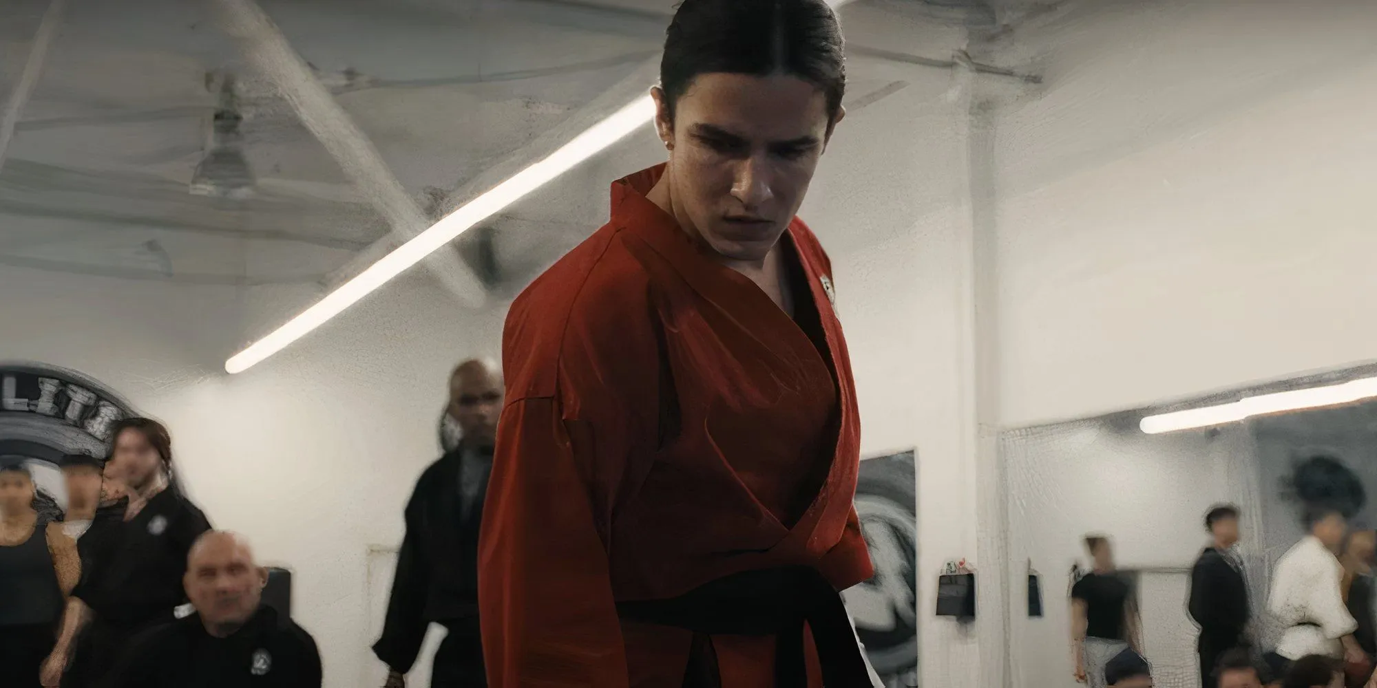 Actor Aramis Knight as Connor in Karate Kid: Legends. Actor Aramis Knight as Connor in Karate Kid: Legends.