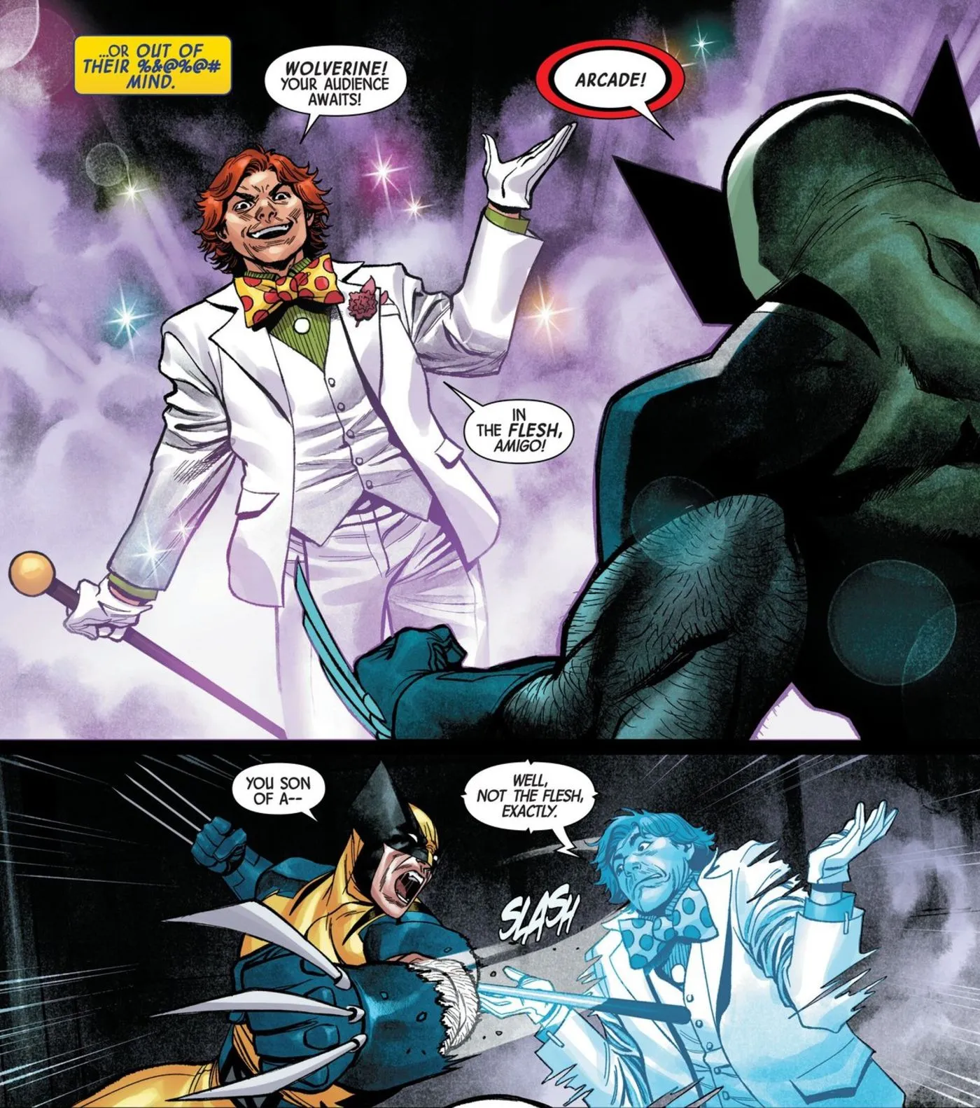 Arcade and Wolverine