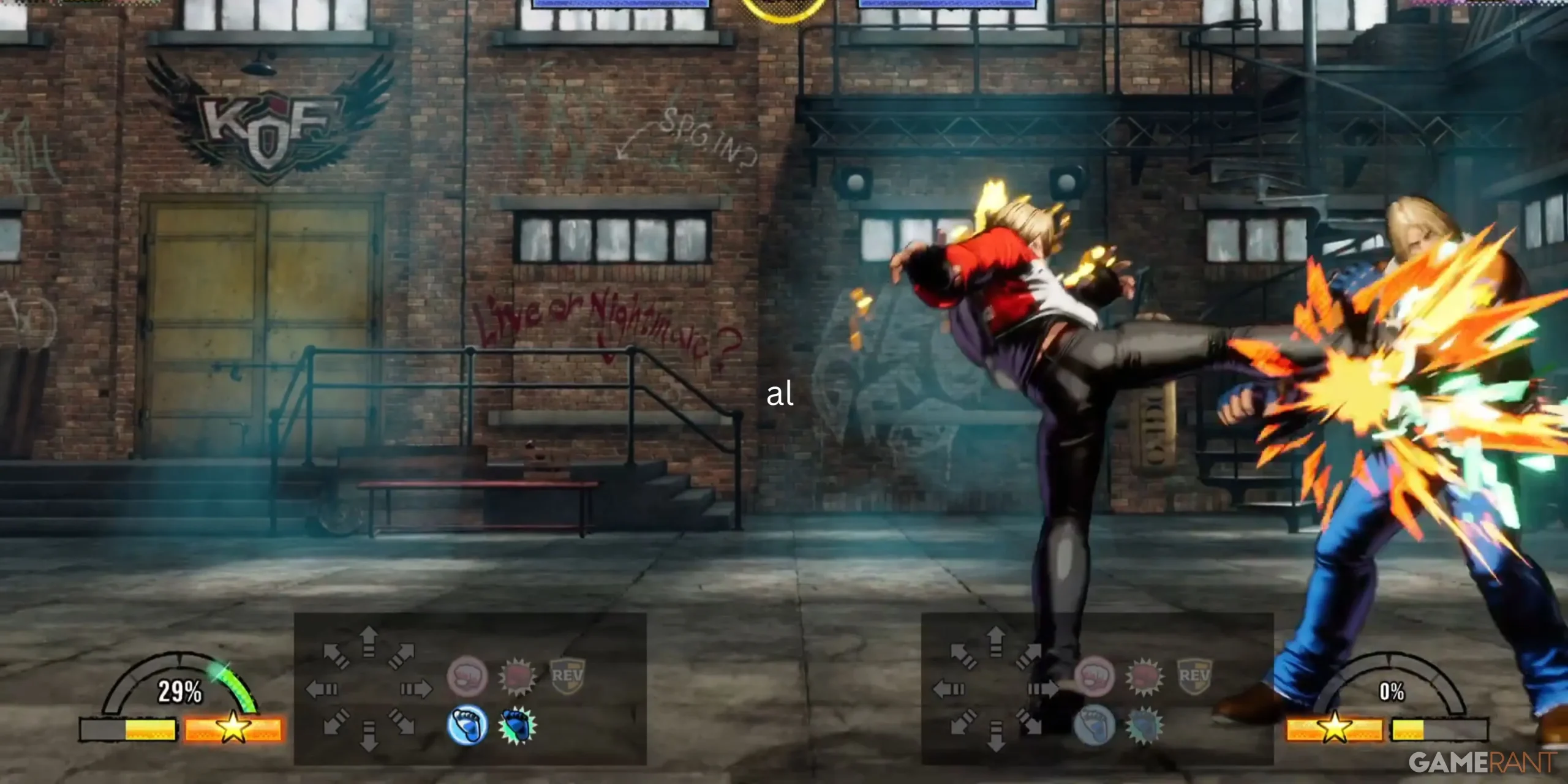 Arcade Style in Fatal Fury: City of the Wolves