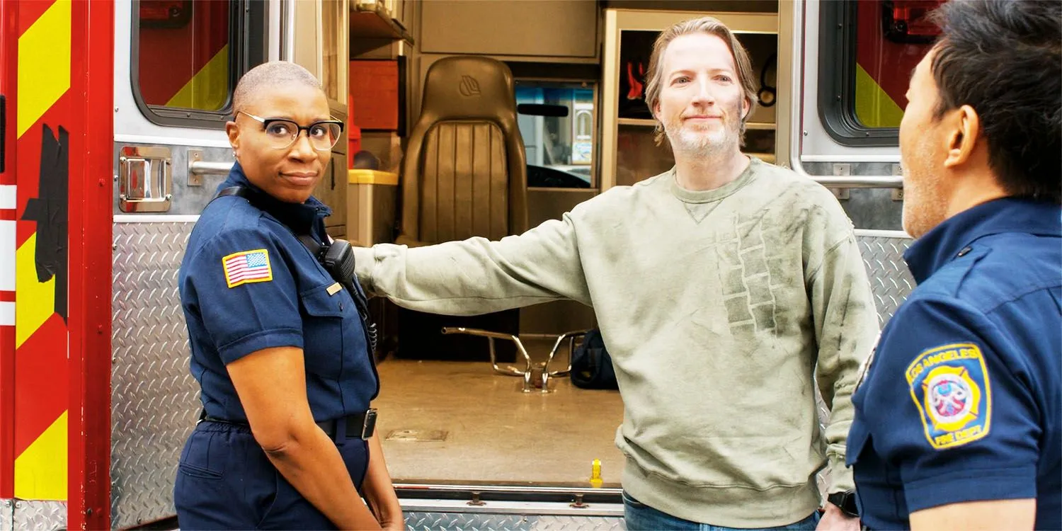 Hen and Archie in 9-1-1 Hen and Archie in 9-1-1