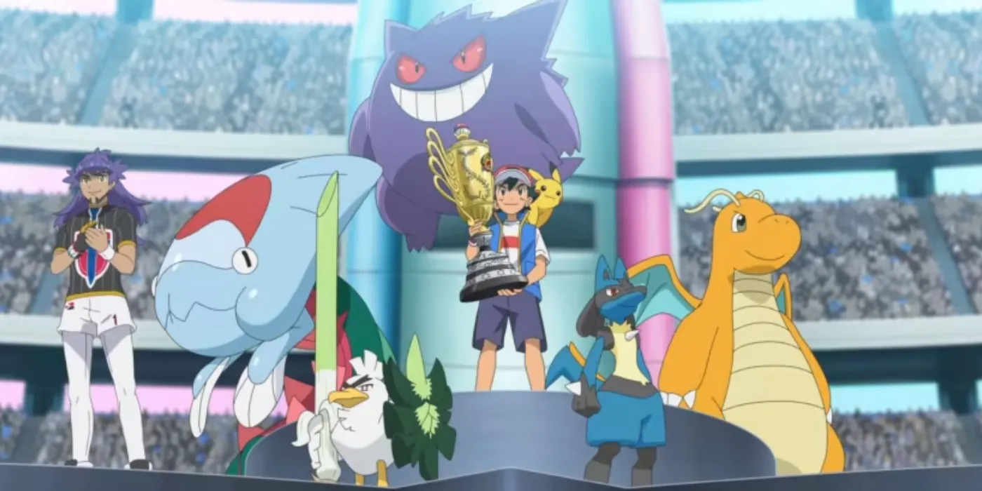Ash Becomes World Champion Ash Becomes World Champion