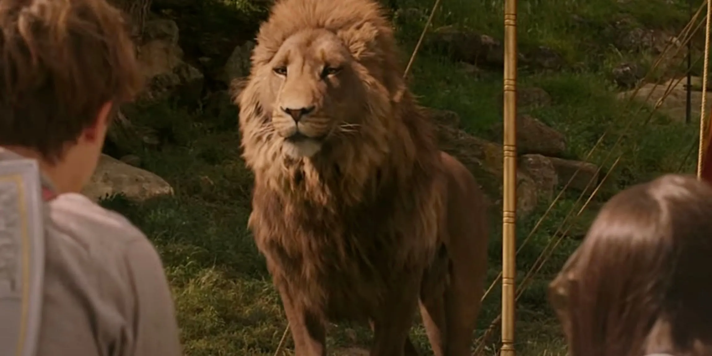 Aslan first scene in Narnia