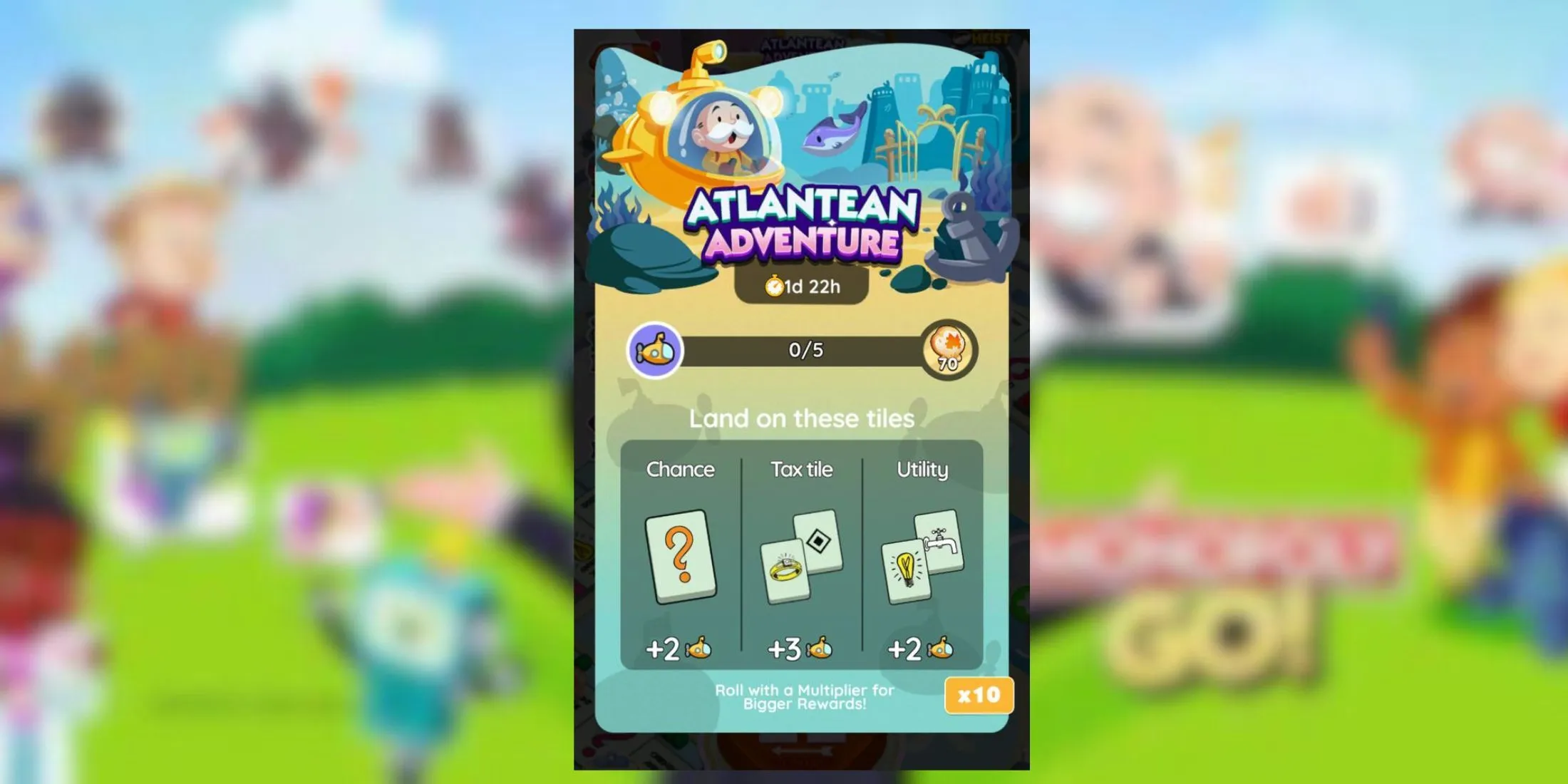 Atlantean Adventure in Monopoly GO Atlantean Adventure in Monopoly GO