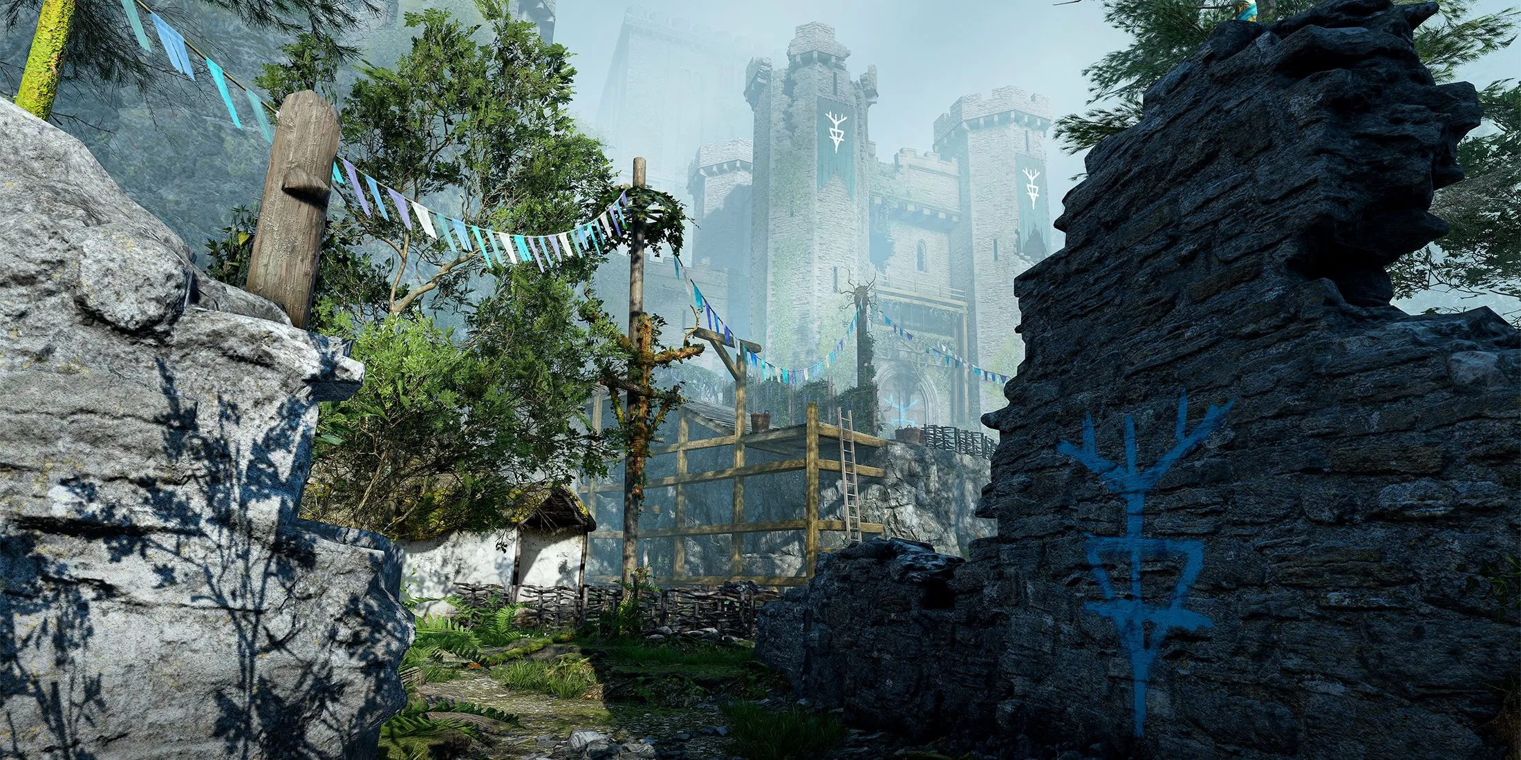 Castle view in Atomfall Castle view in Atomfall