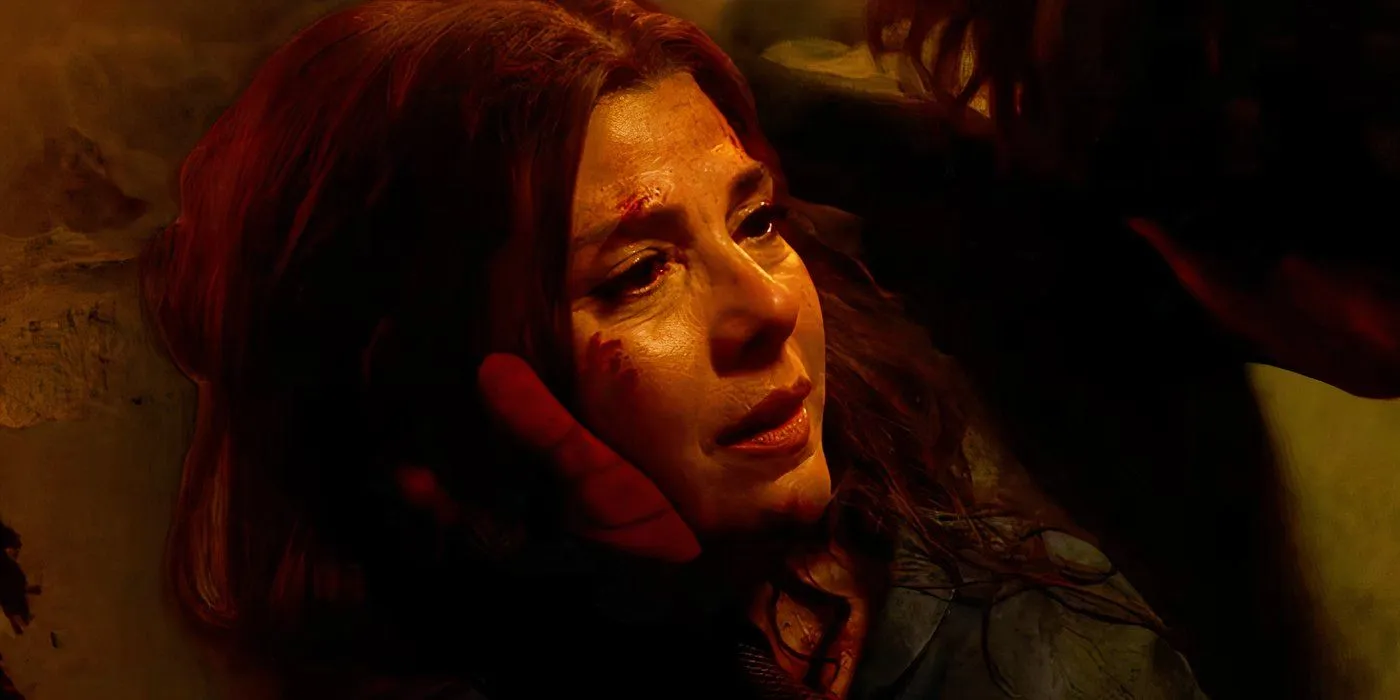 Aunt May's impactful scene Aunt May's impactful scene