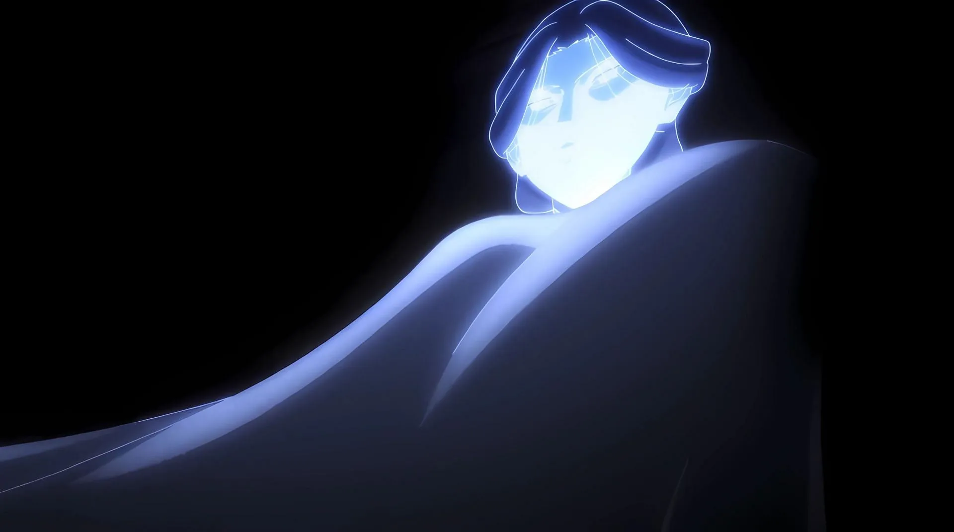 The dancing ghost as seen in the anime (Image via Toho Animation Studio and OLM) The dancing ghost as seen in the anime (Image via Toho Animation Studio and OLM)