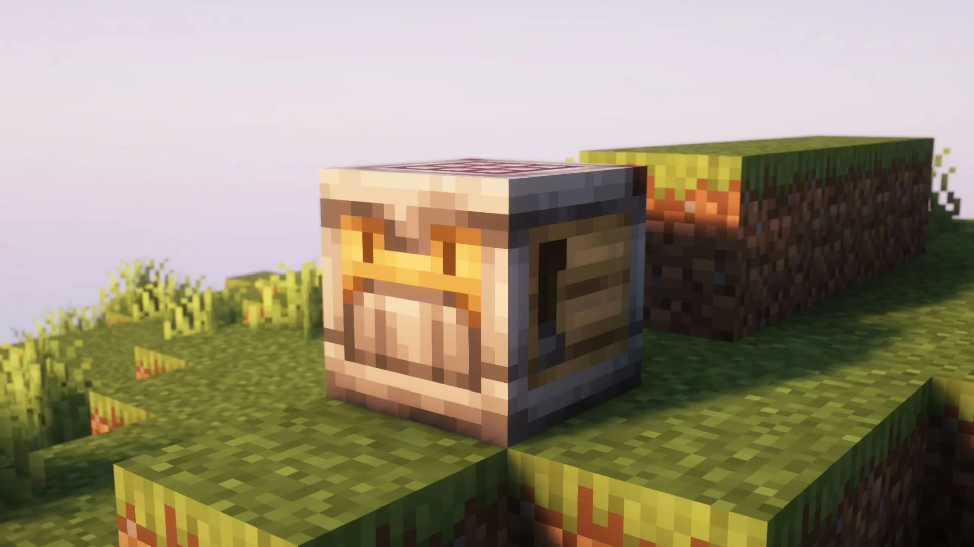 Crafter is a block that can automatically craft items with a redstone signal. (Image via Sportskeeda Gaming || Mojang Studios) Crafter is a block that can automatically craft items with a redstone signal. (Image via Sportskeeda Gaming || Mojang Studios)