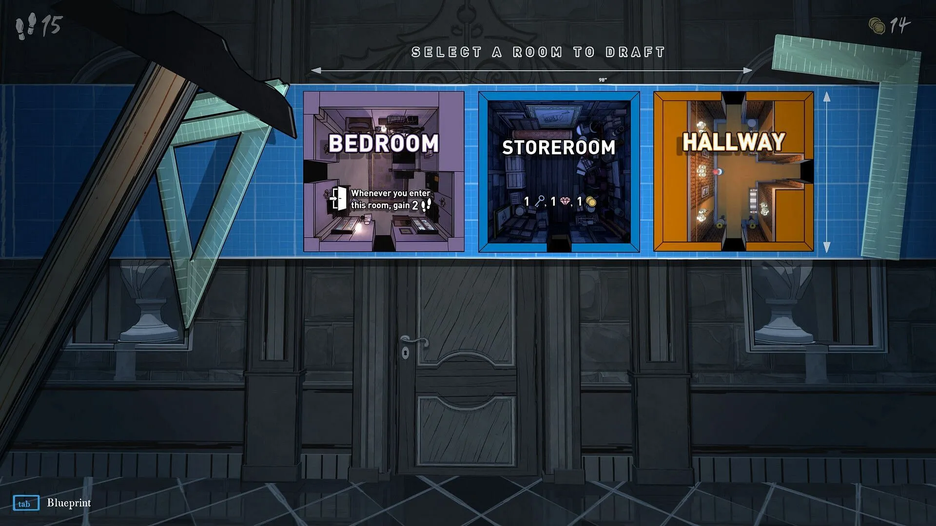 Draft pool allows you to enter new rooms (Image via Dogubomb) Draft pool allows you to enter new rooms (Image via Dogubomb)