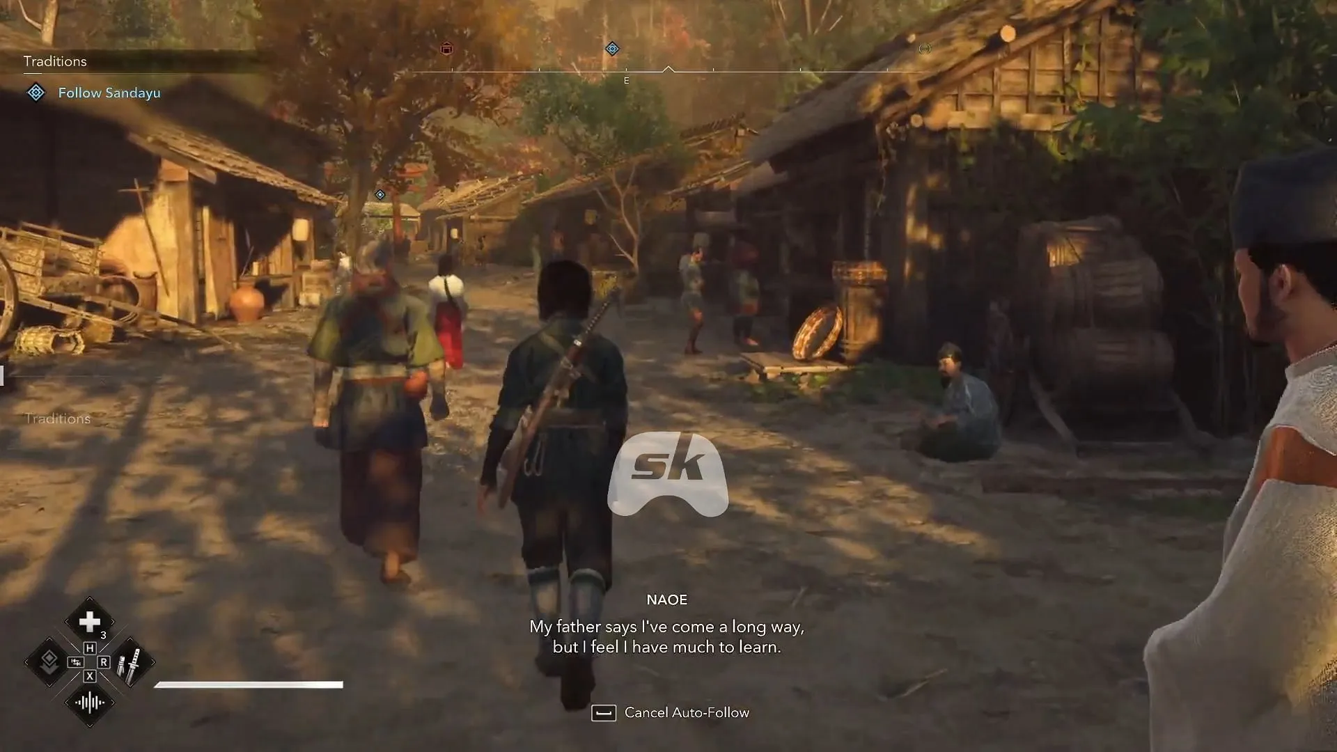 Follow the trail (Image via Sportskeeda Gaming // Ubisoft) Follow the trail (Image via Sportskeeda Gaming // Ubisoft)