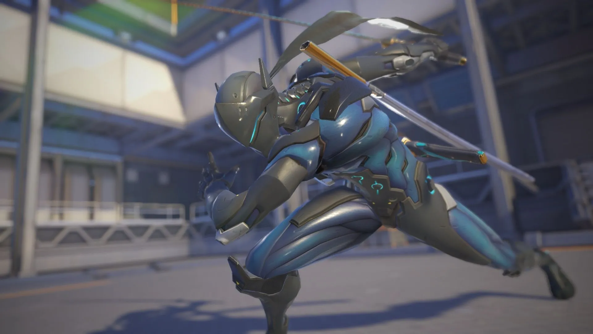 Genji is a viable pick in Overwatch 2 Season 16 (Image via Sportskeeda Gaming || Blizzard Entertainment)