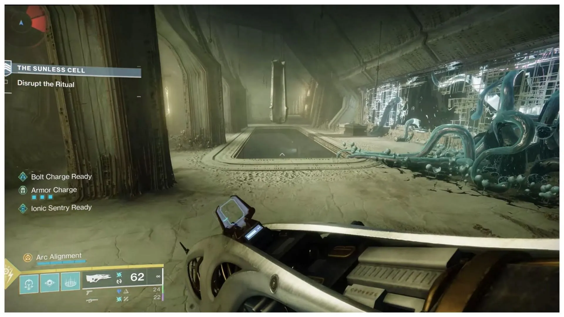 Hole leading to underground in Founts (Image via Bungie/EsoterickkYT) Hole leading to underground in Founts (Image via Bungie/EsoterickkYT)