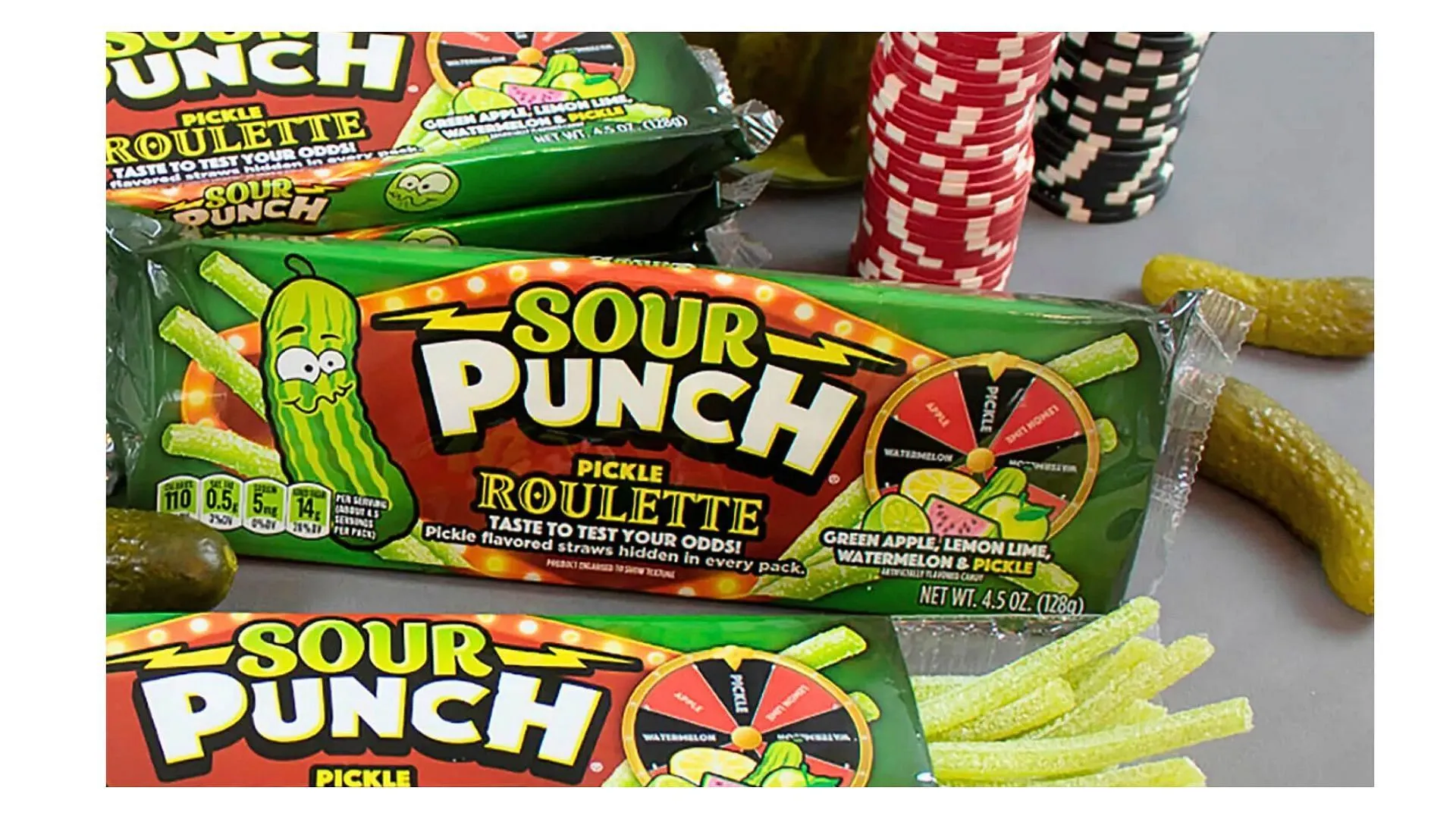 The Pickle Roulette Bites (Image via shopamericanlicorice.com) The Pickle Roulette Bites (Image via shopamericanlicorice.com)