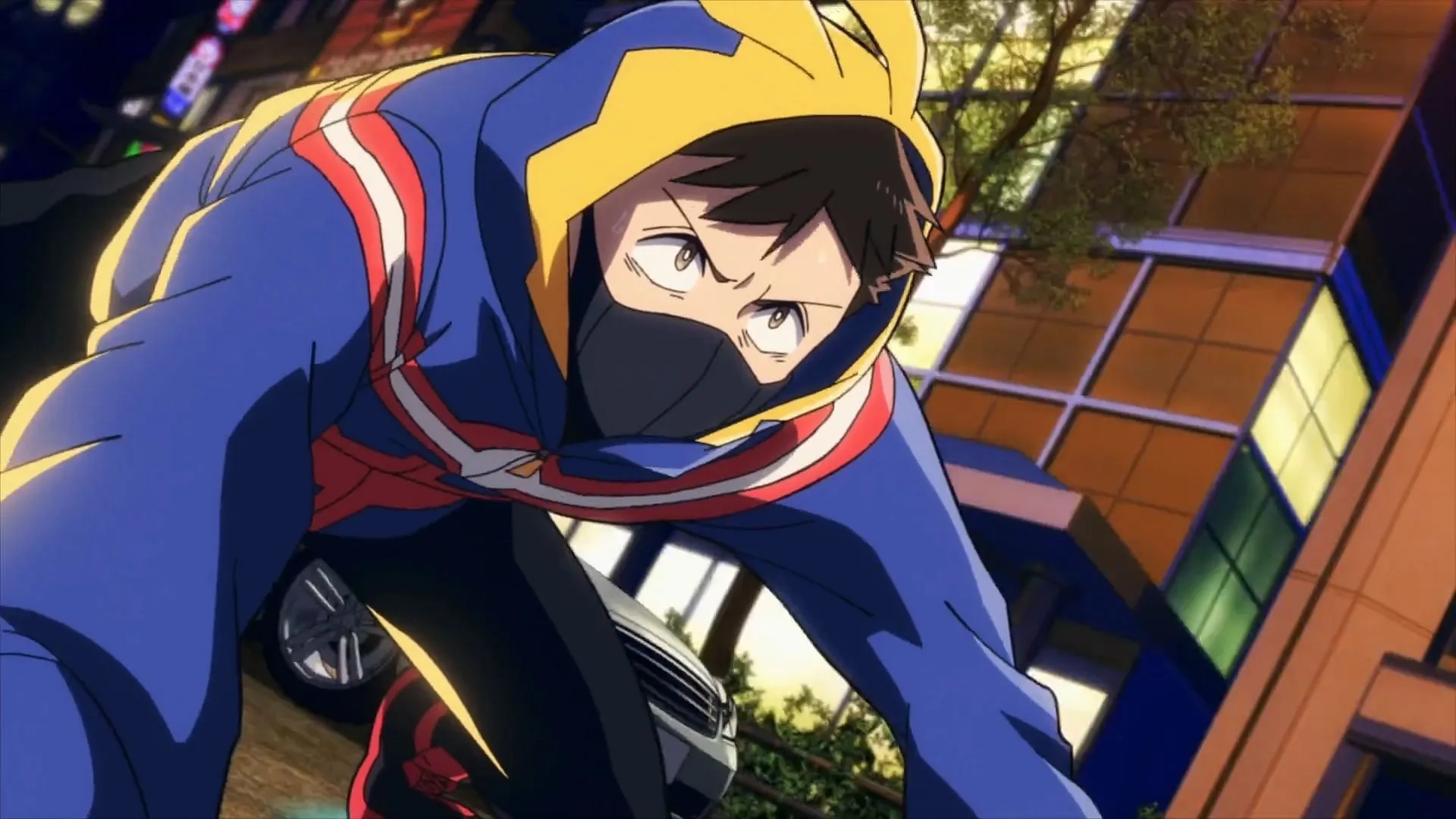 Koichi Haimawari as seen in My Hero Academia: Vigilantes anime (Image via Bones Film)