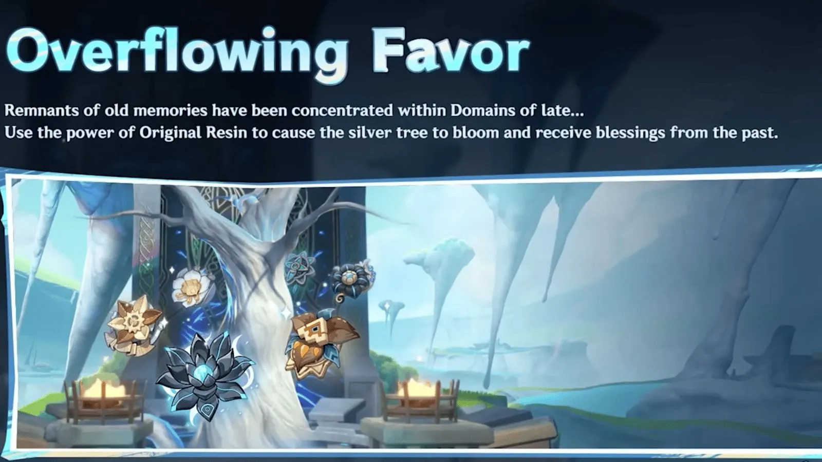 Overflowing Favor event (Image via HoYoverse) Overflowing Favor event (Image via HoYoverse)
