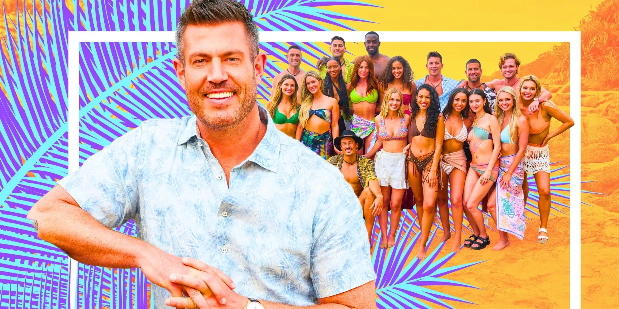 Jesse Palmer with the Cast