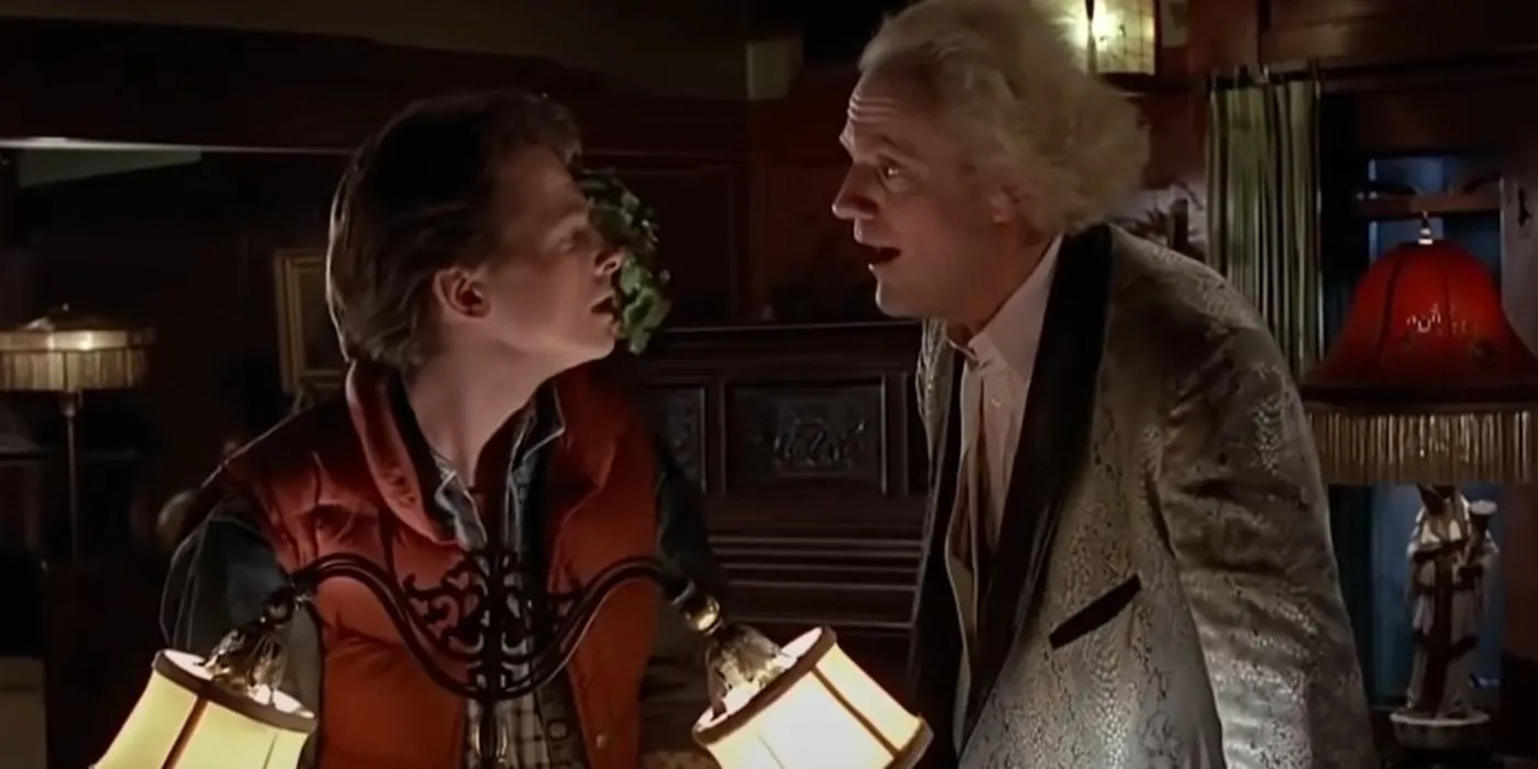 Doc Brown inquiring about the President