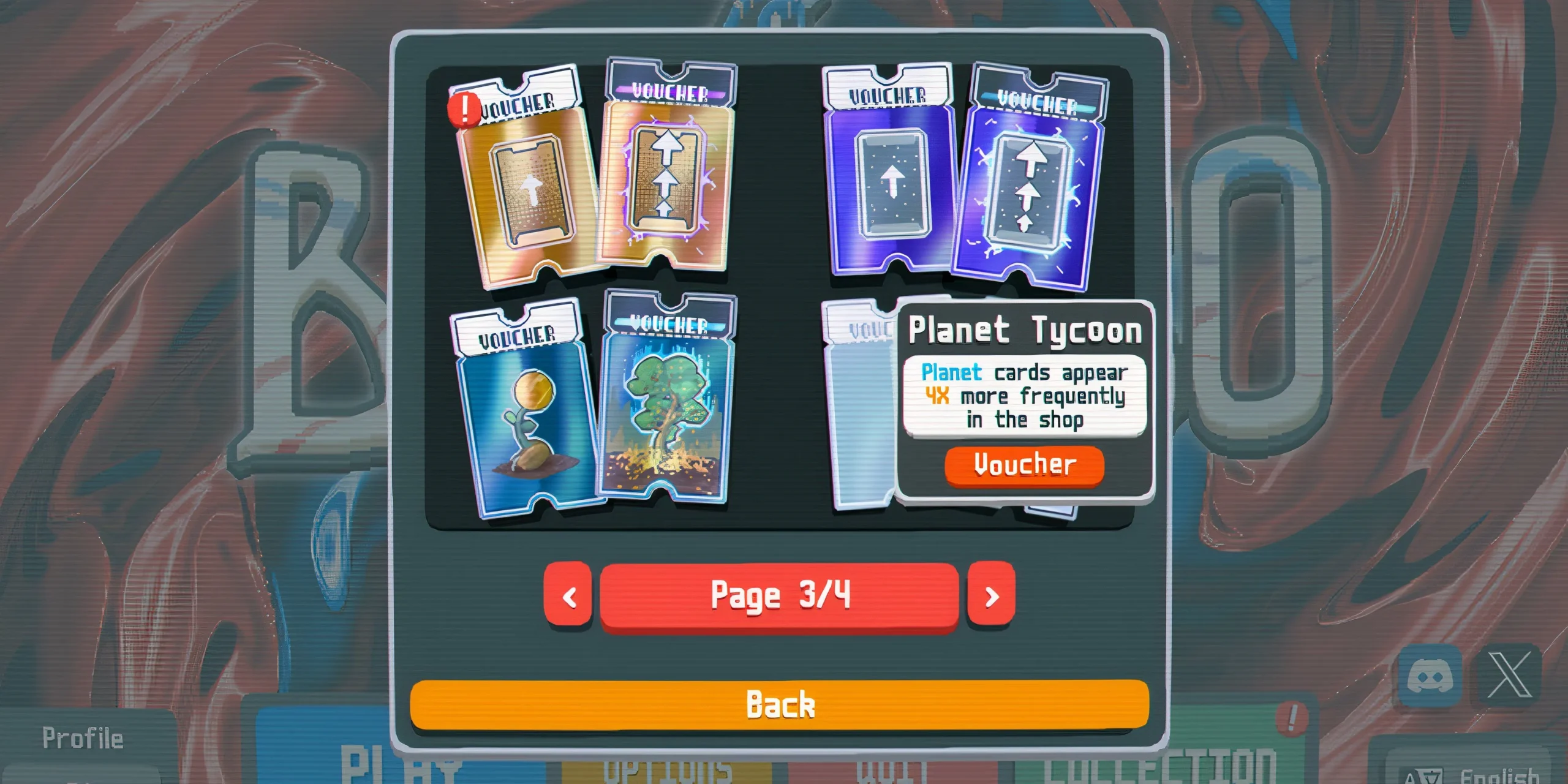 Balatro Planet Tycoon Voucher