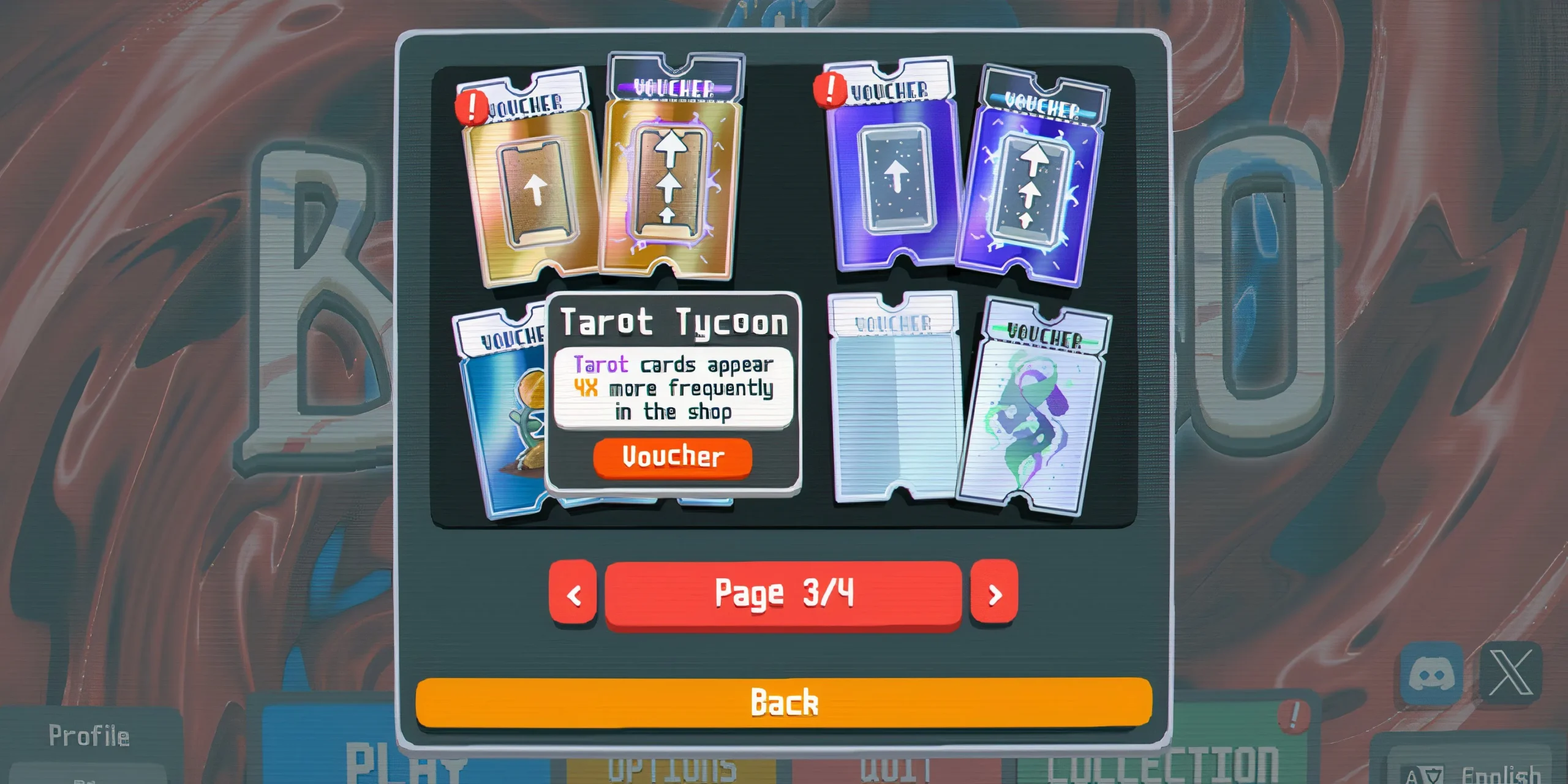 Balatro Tarot Tycoon Voucher