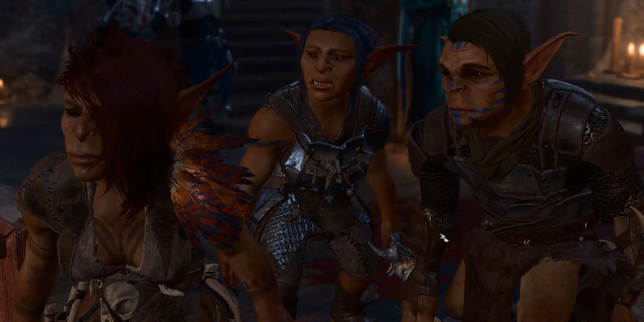 Sazza with other goblins at Moonrise Towers in Baldur's Gate 3