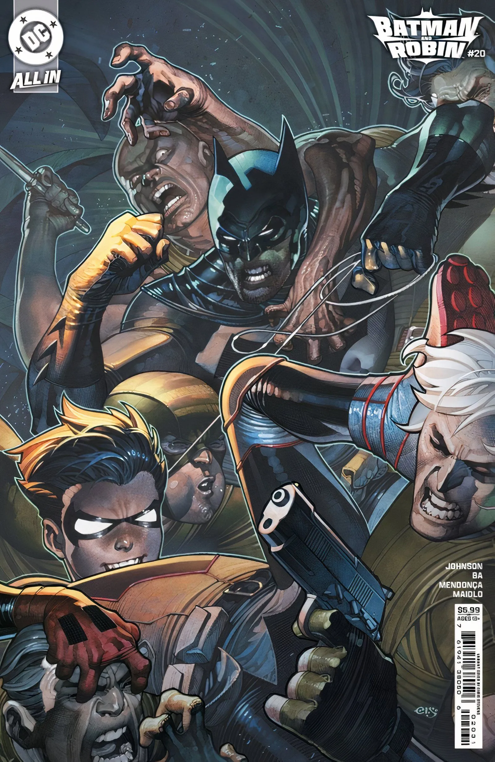 Batman and Robin #20 variant cover