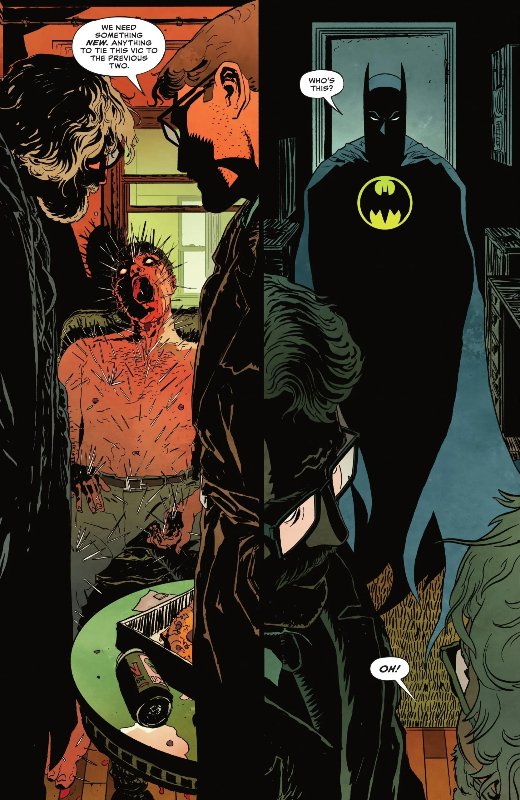 Batman: Dark Patterns Cover
