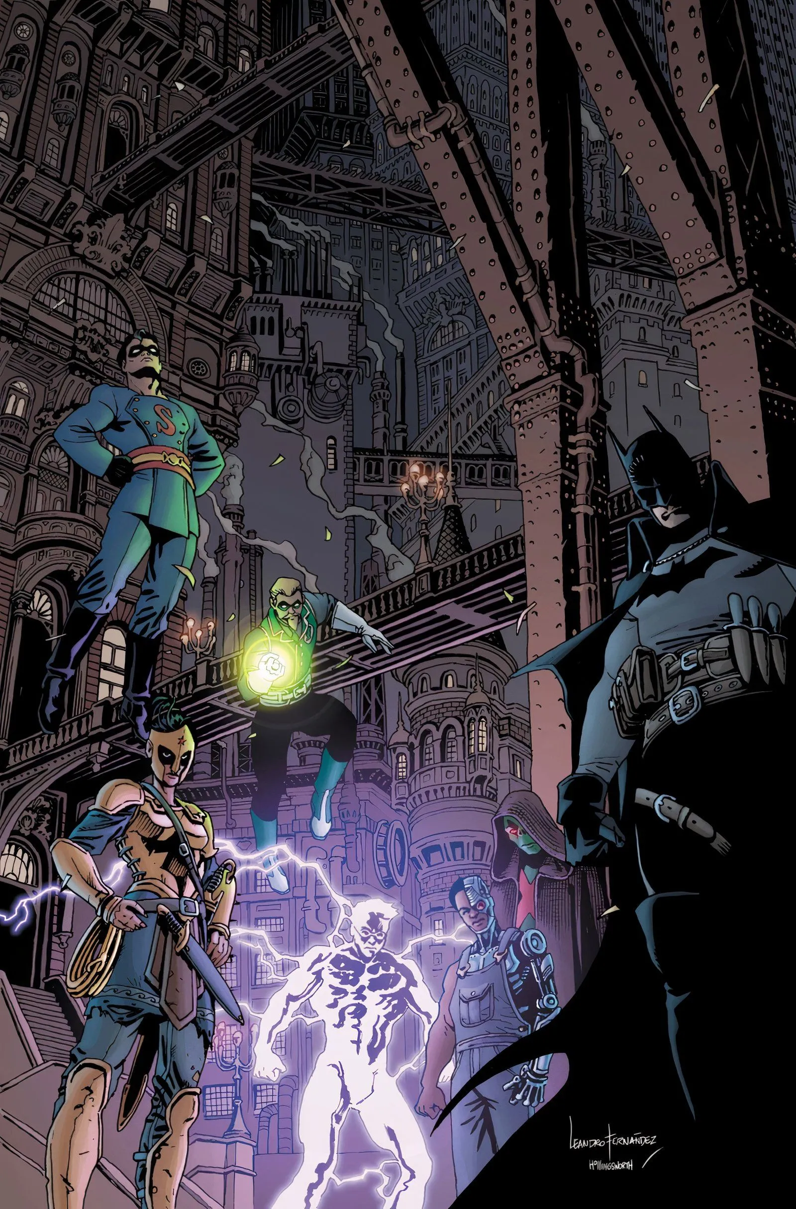 Batman Gotham by Gaslight A League for Justice #1 main cover