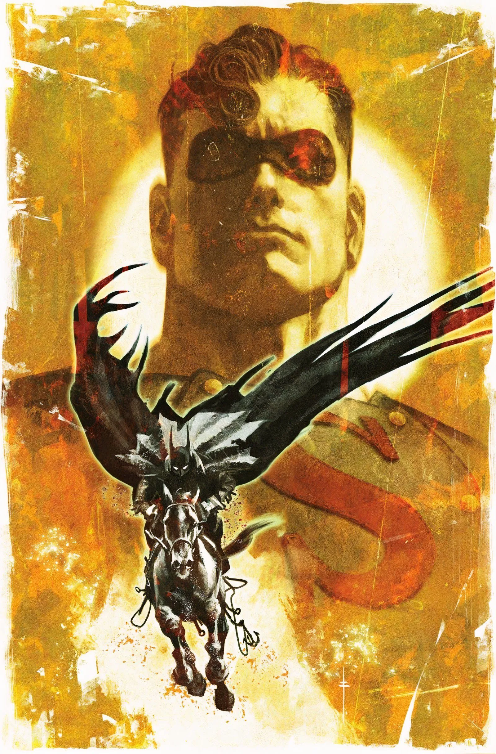 Batman Gotham by Gaslight A League for Justice #1 Superman variant cover