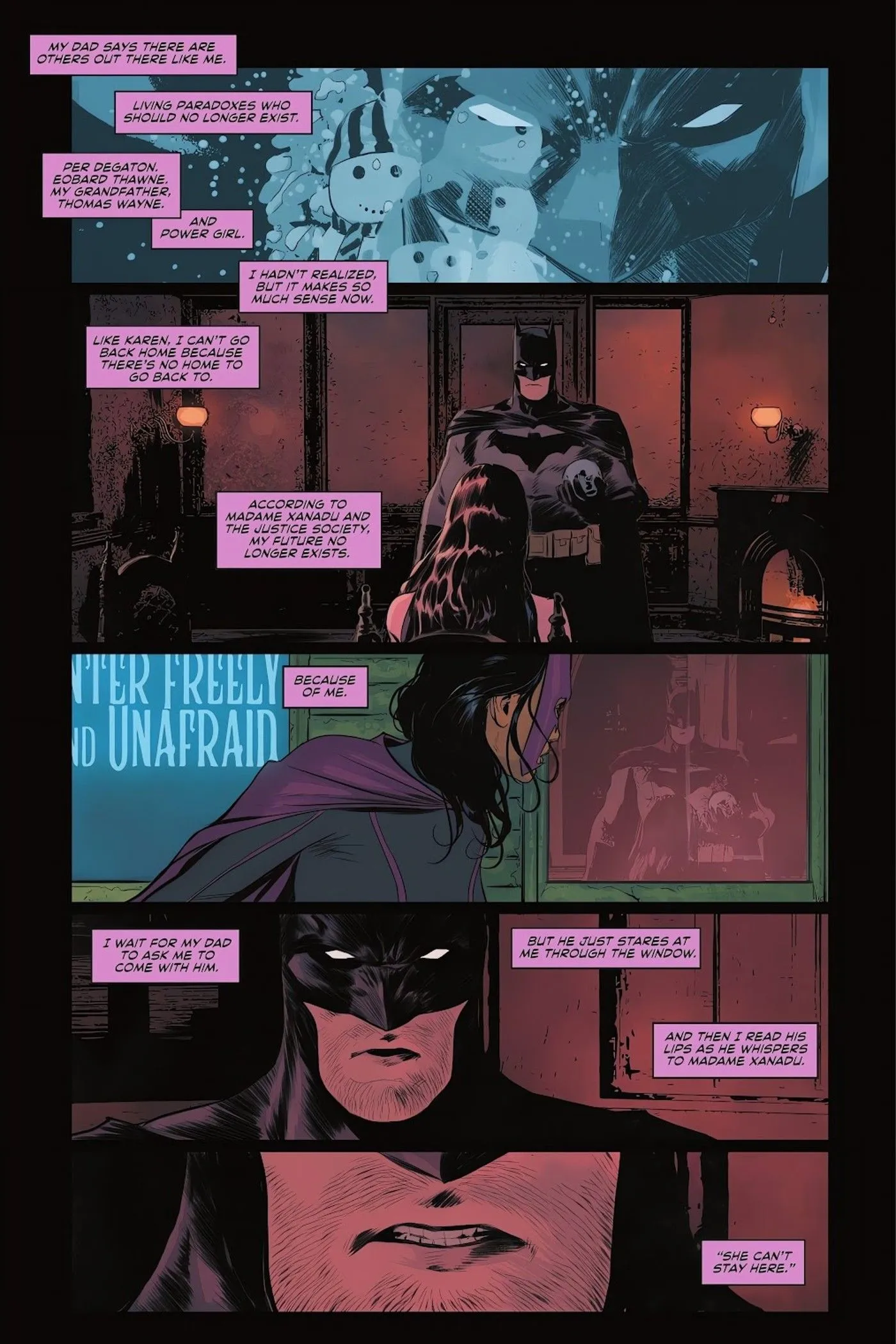 Helena Wayne as the Huntress