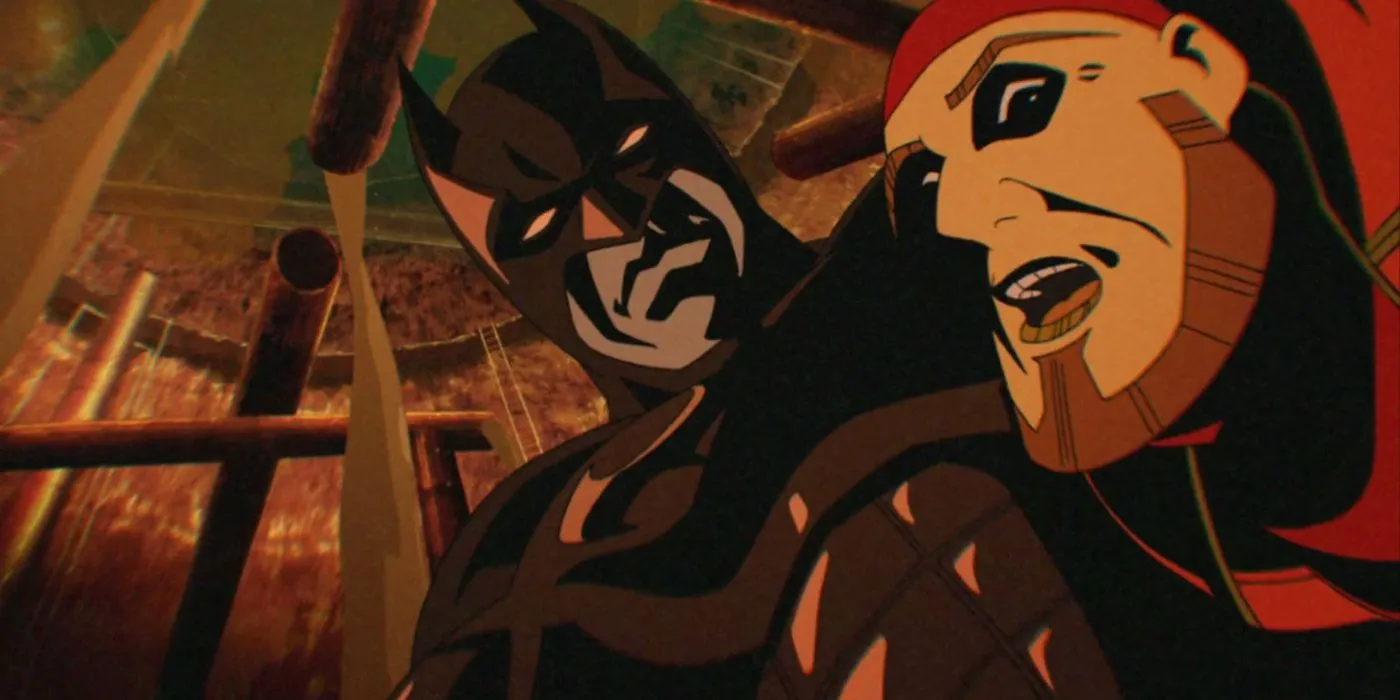 Batman Saves Cardinal in Gotham Knight Batman Saves Cardinal in Gotham Knight