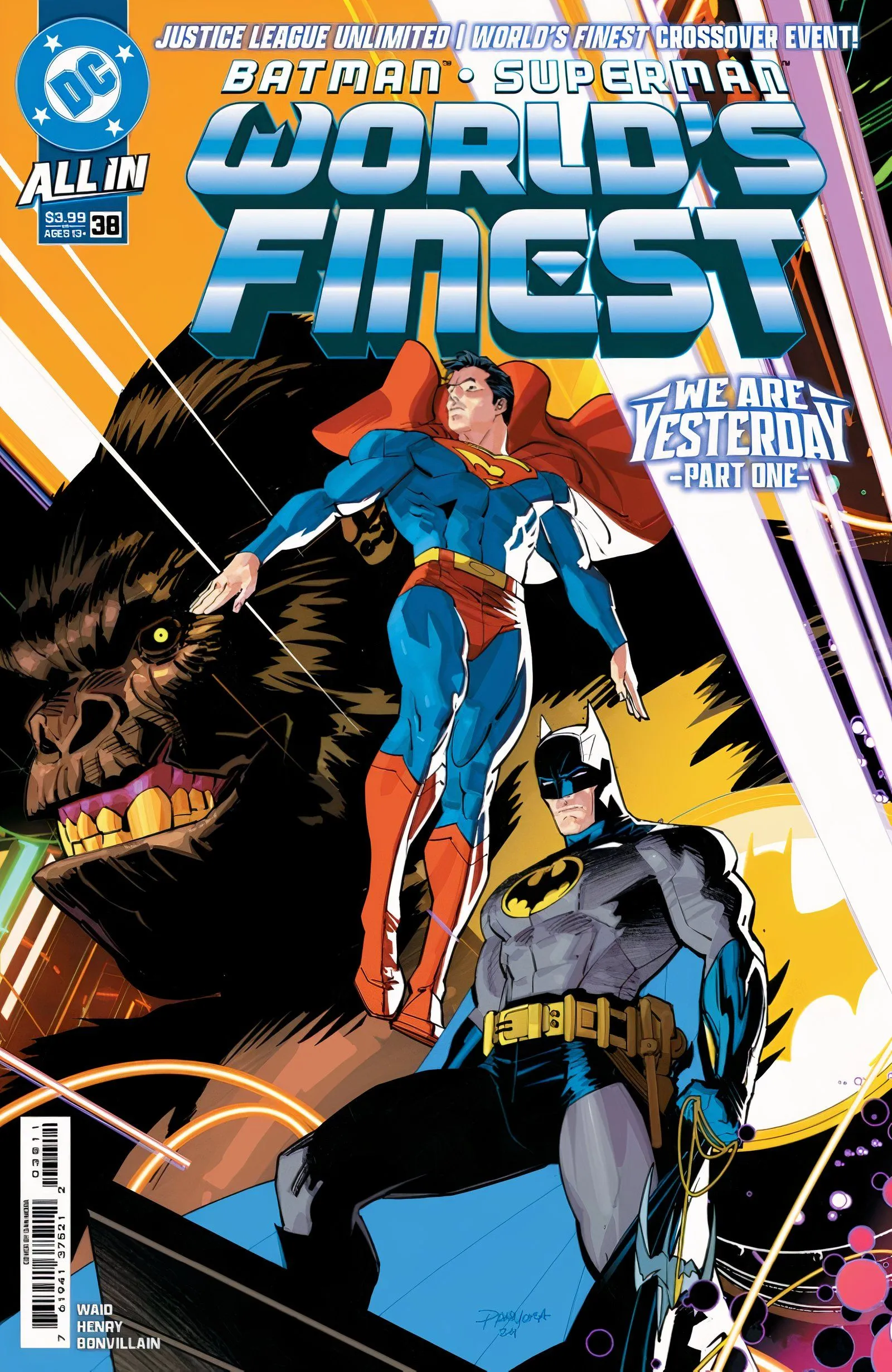 Batman Superman World's Finest #38 main cover
