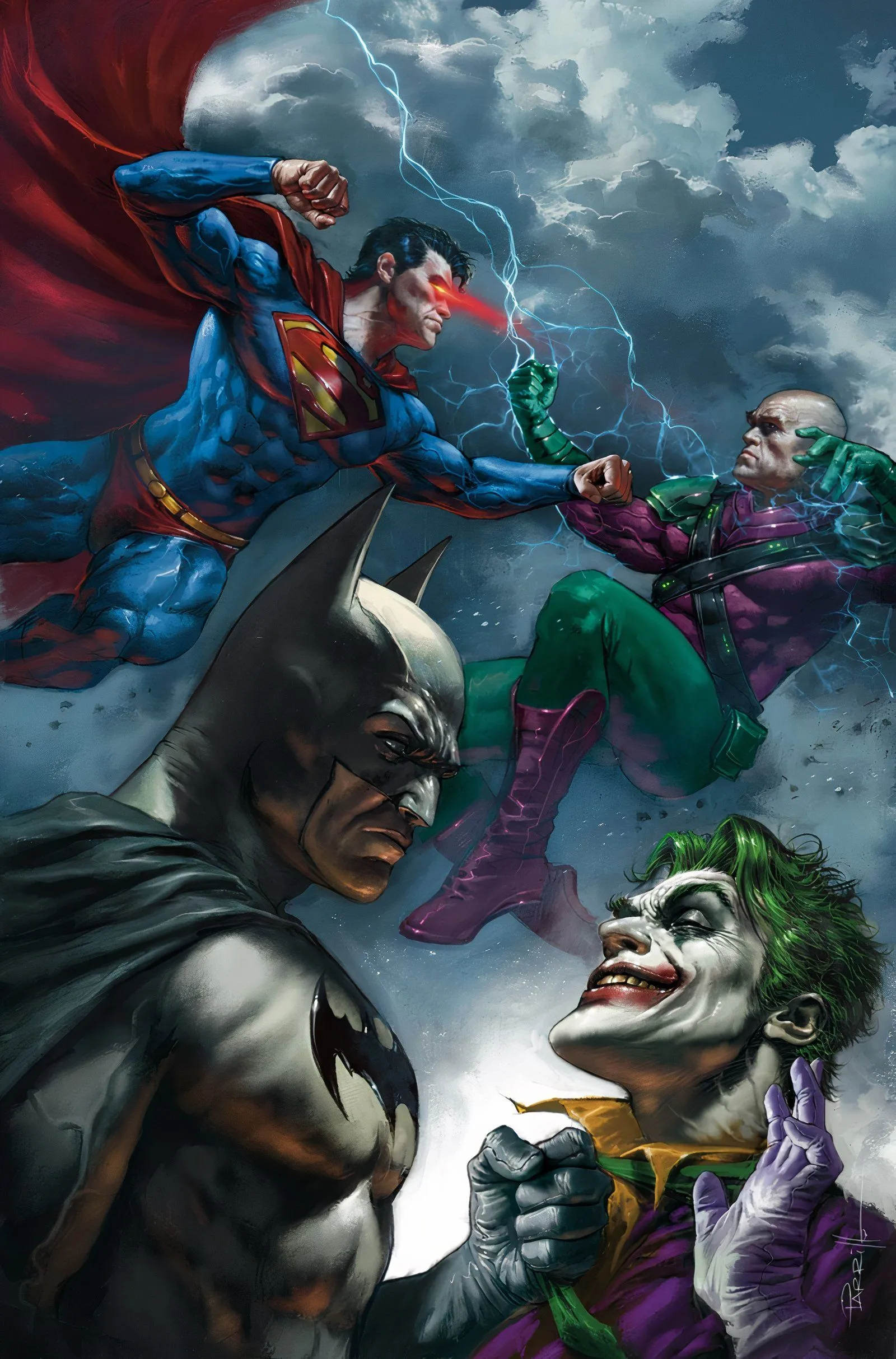 Batman Superman World's Finest #39 Lex and Joker