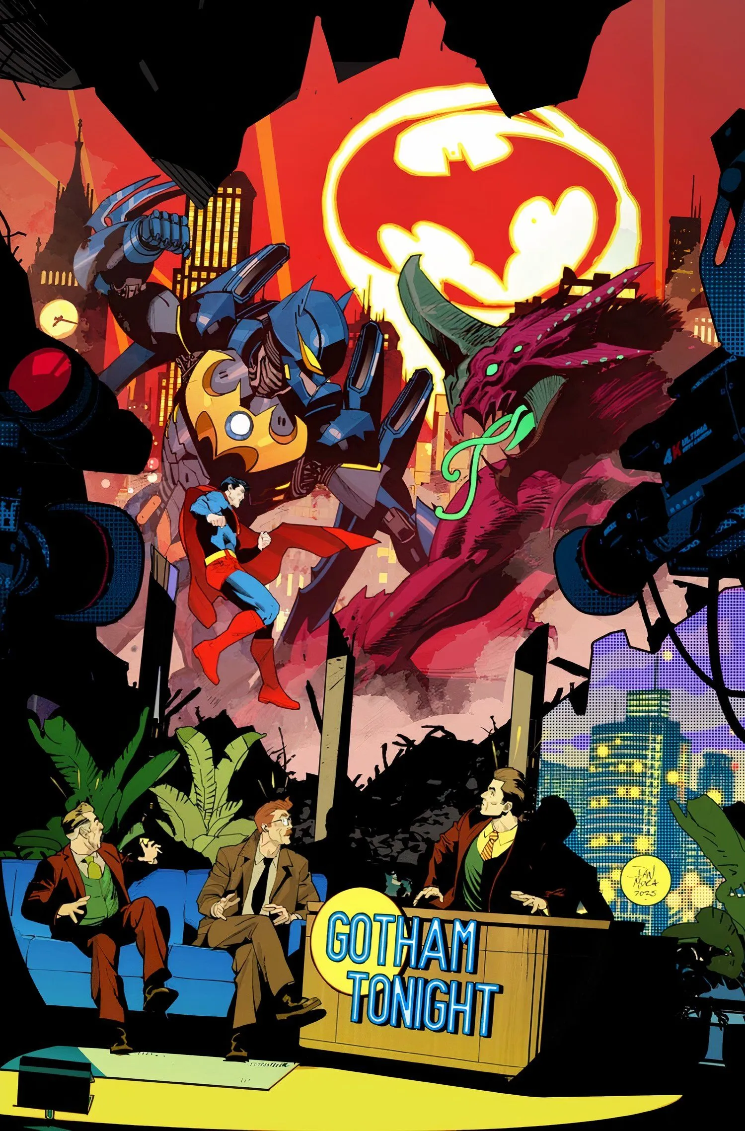 Batman Superman World's Finest 40 Cover Batman Mecha DC Batman Superman World's Finest 40 Cover Batman Mecha DC