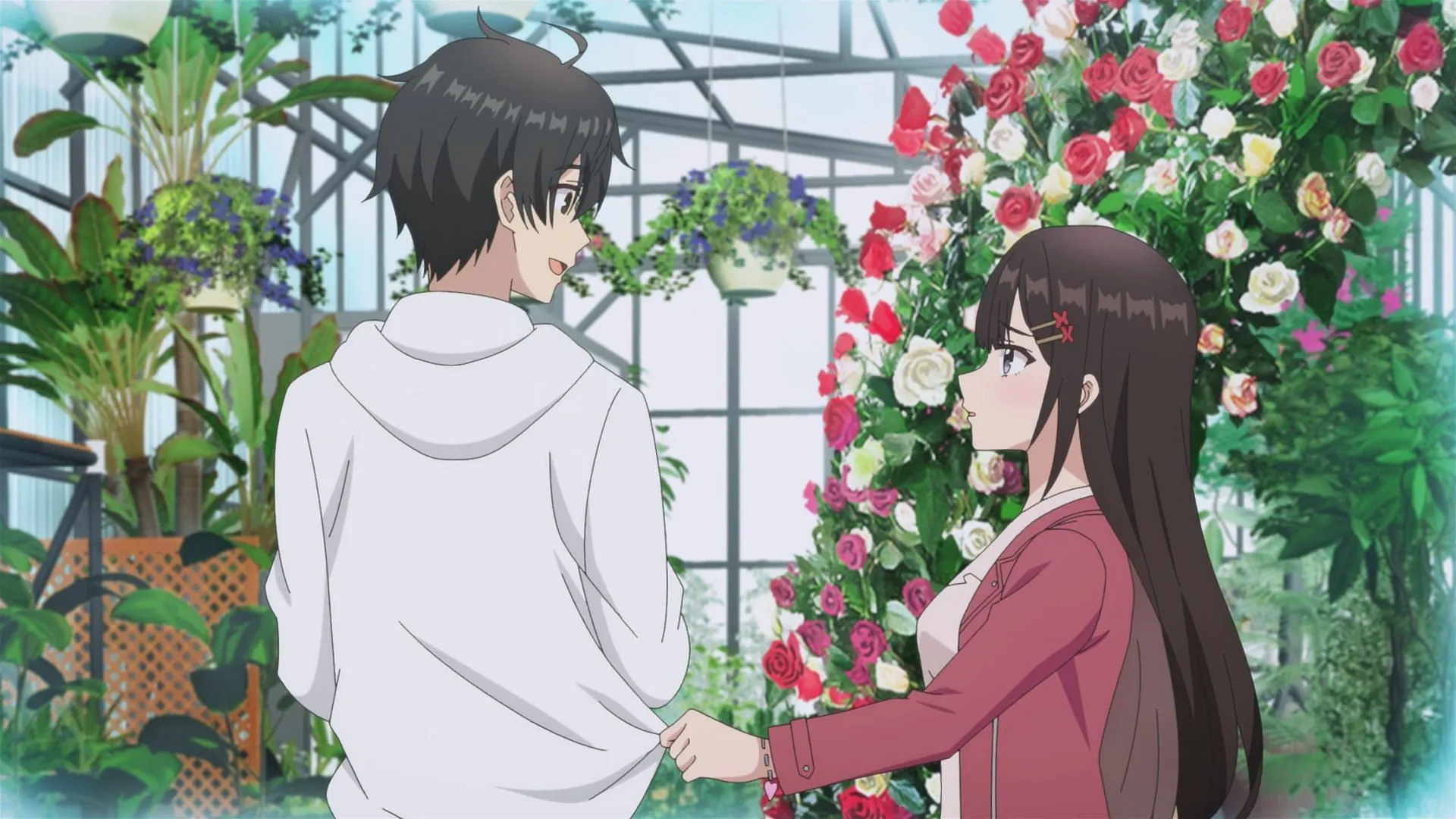 Yuu and Rion's reunion (Image via J.C.Staff)